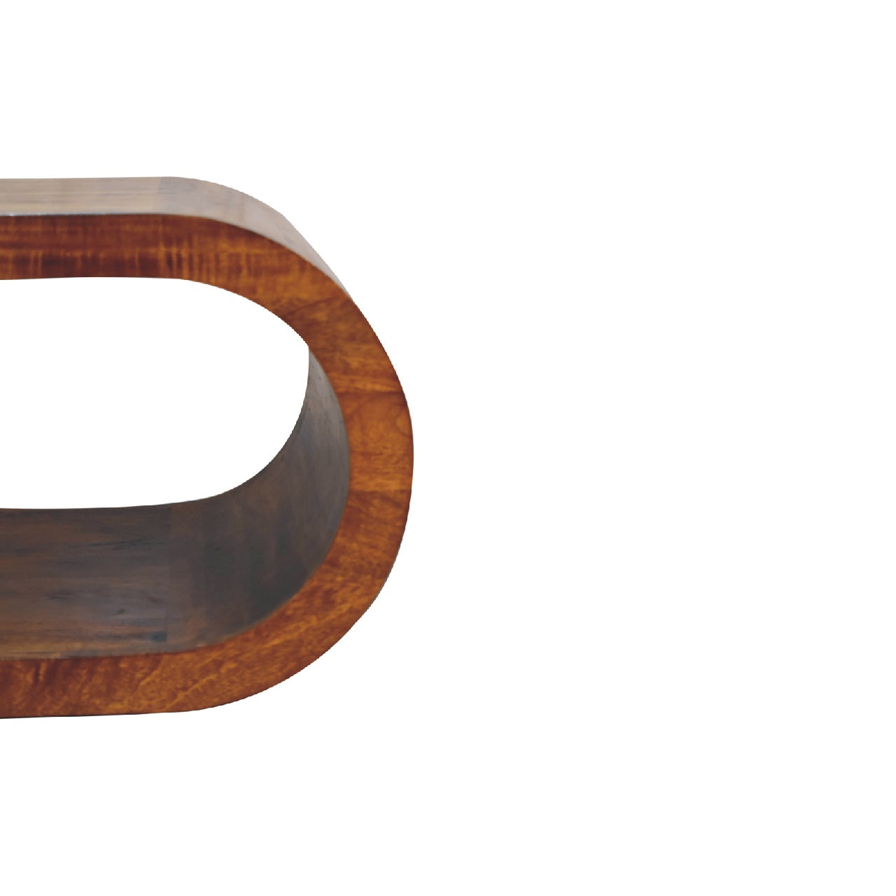 Amaya Coffee Table - Solid Mango Wood Chestnut Finish