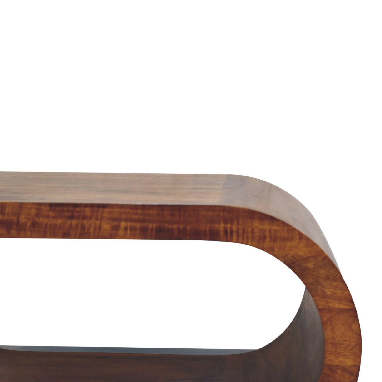 Amaya Coffee Table - Solid Mango Wood Chestnut Finish
