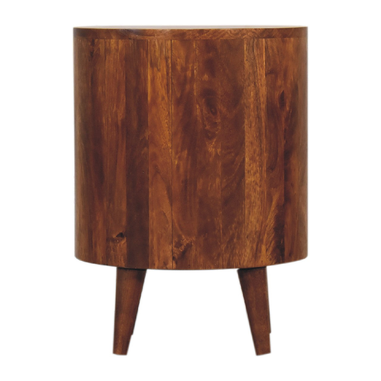 Cortez Nightstand - Solid Mango Wood Chestnut 1-Drawer