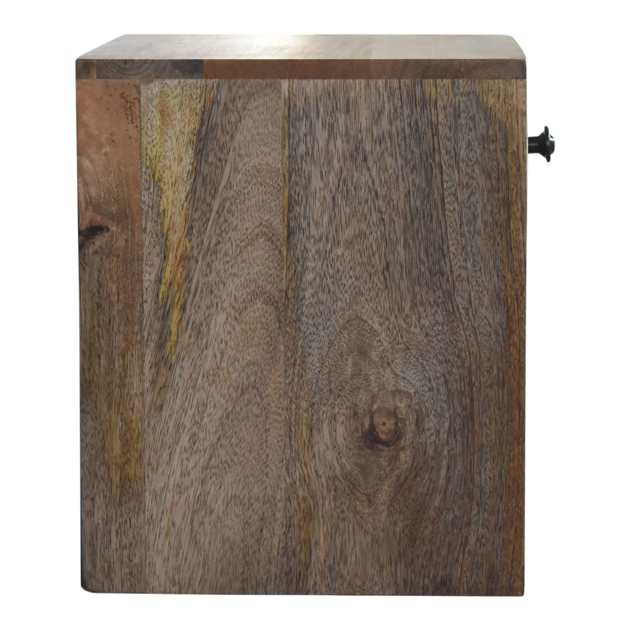 Wall Mounted Mini Classic Nightstand - Solid Mango Wood Oak-ish