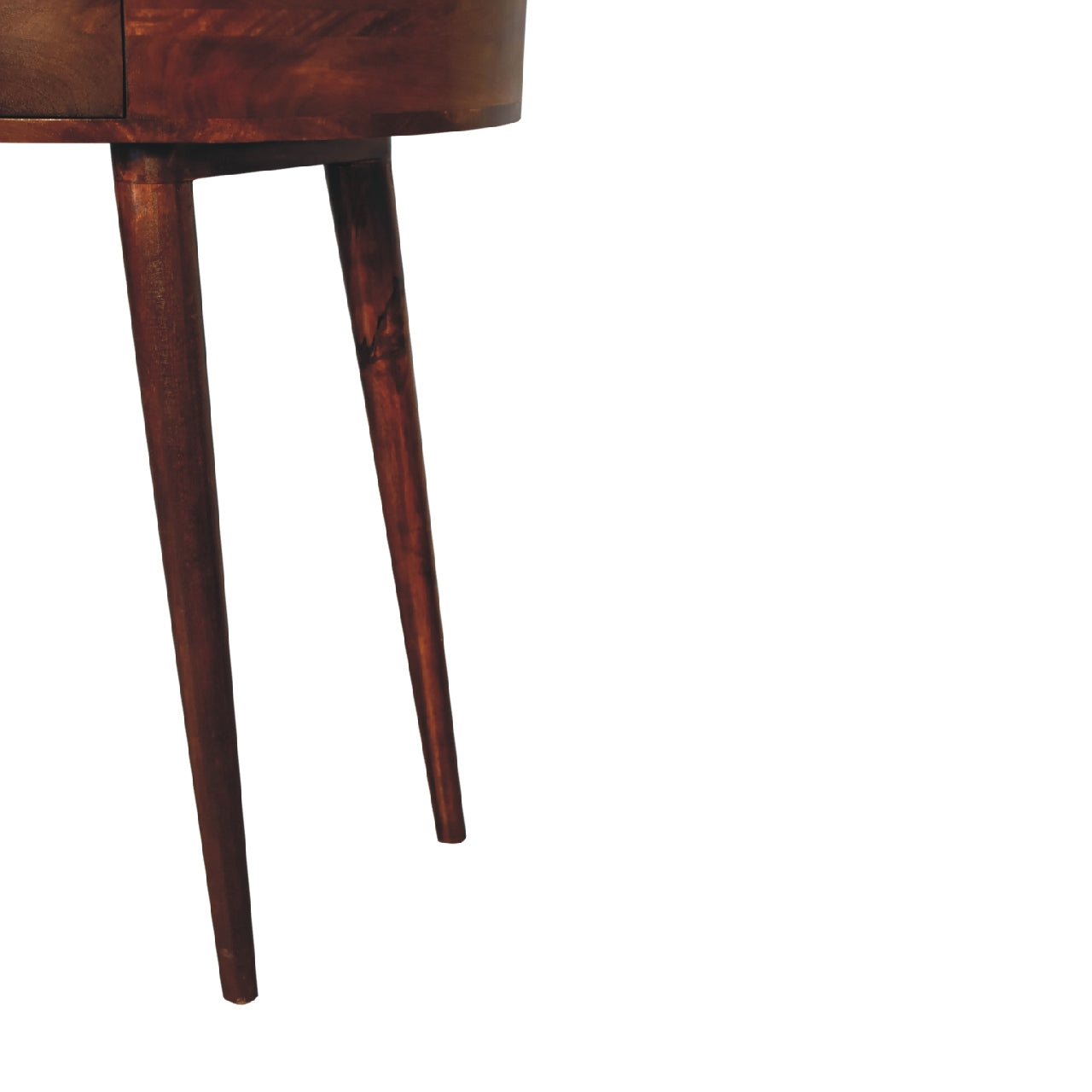 Odyssey Console Table - Solid Mango Wood Chestnut Finish