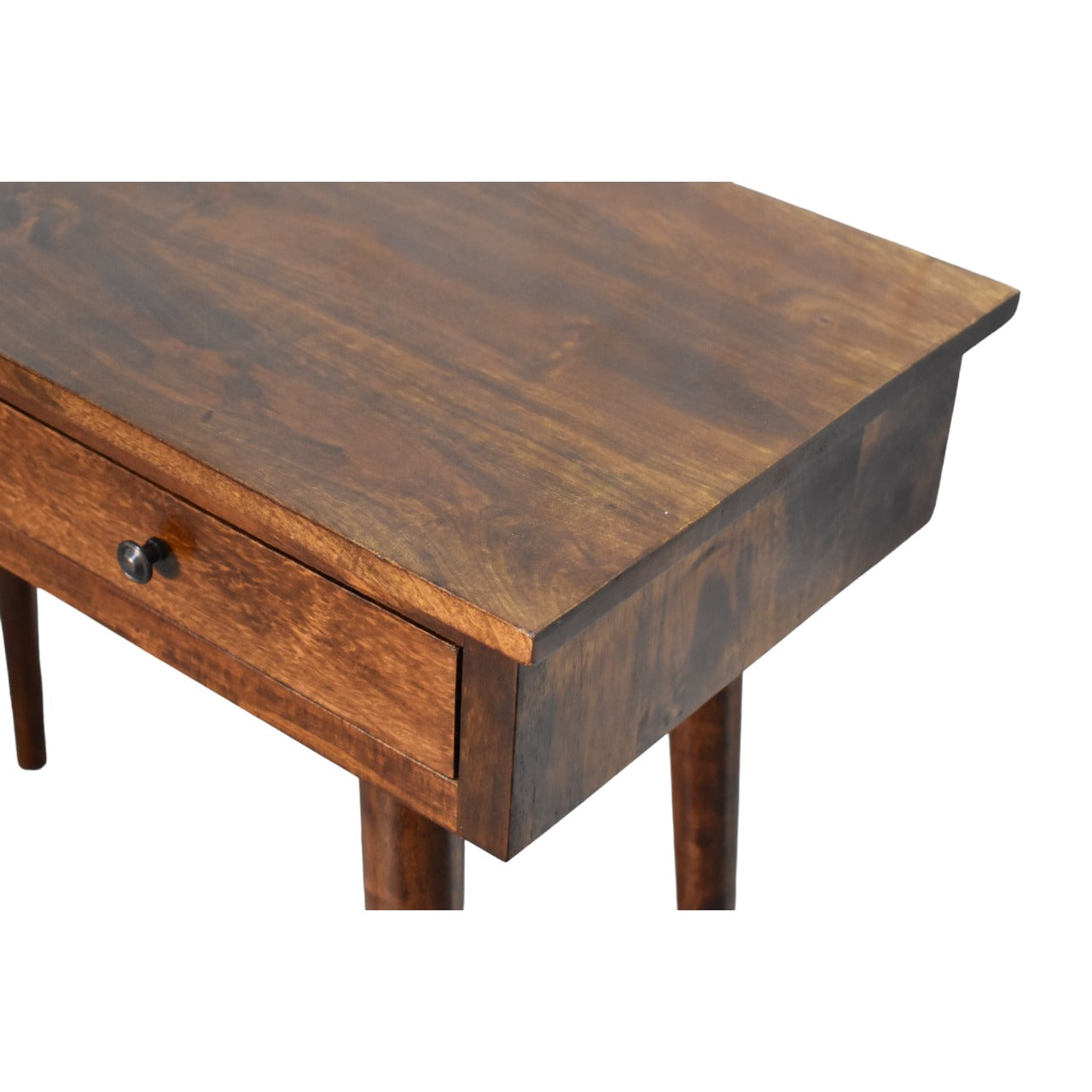 Chestnut Hallway 2-Drawer Console Table - Solid Mango Wood