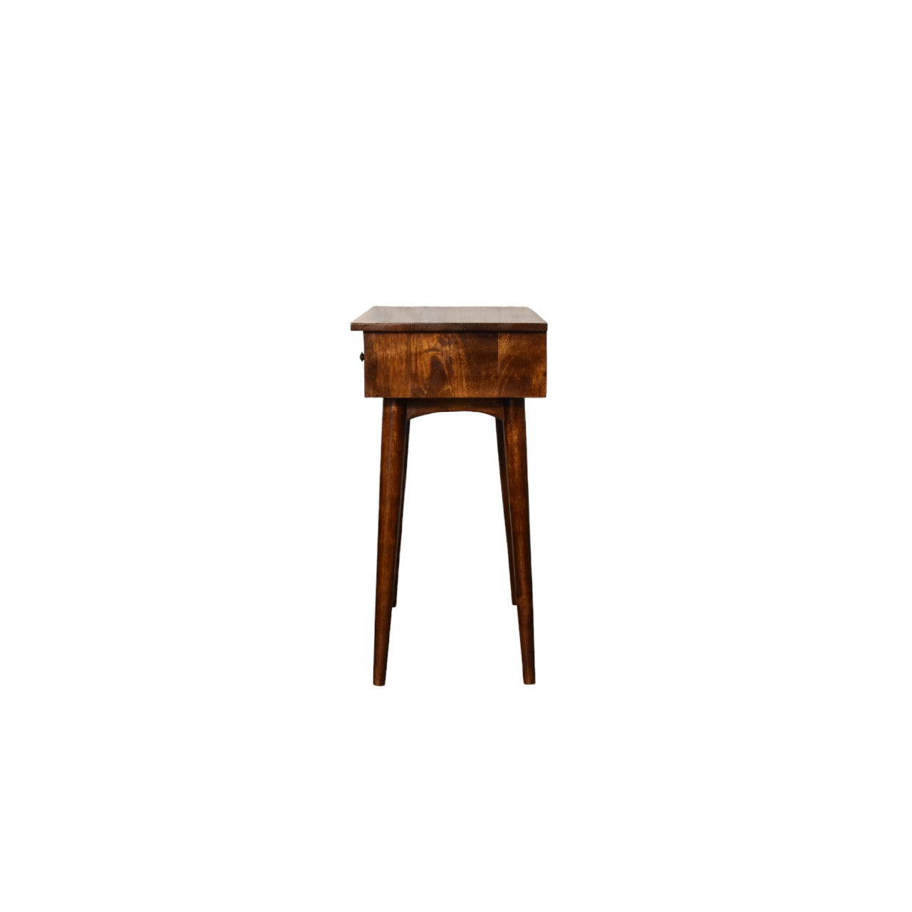 Chestnut Hallway 2-Drawer Console Table - Solid Mango Wood