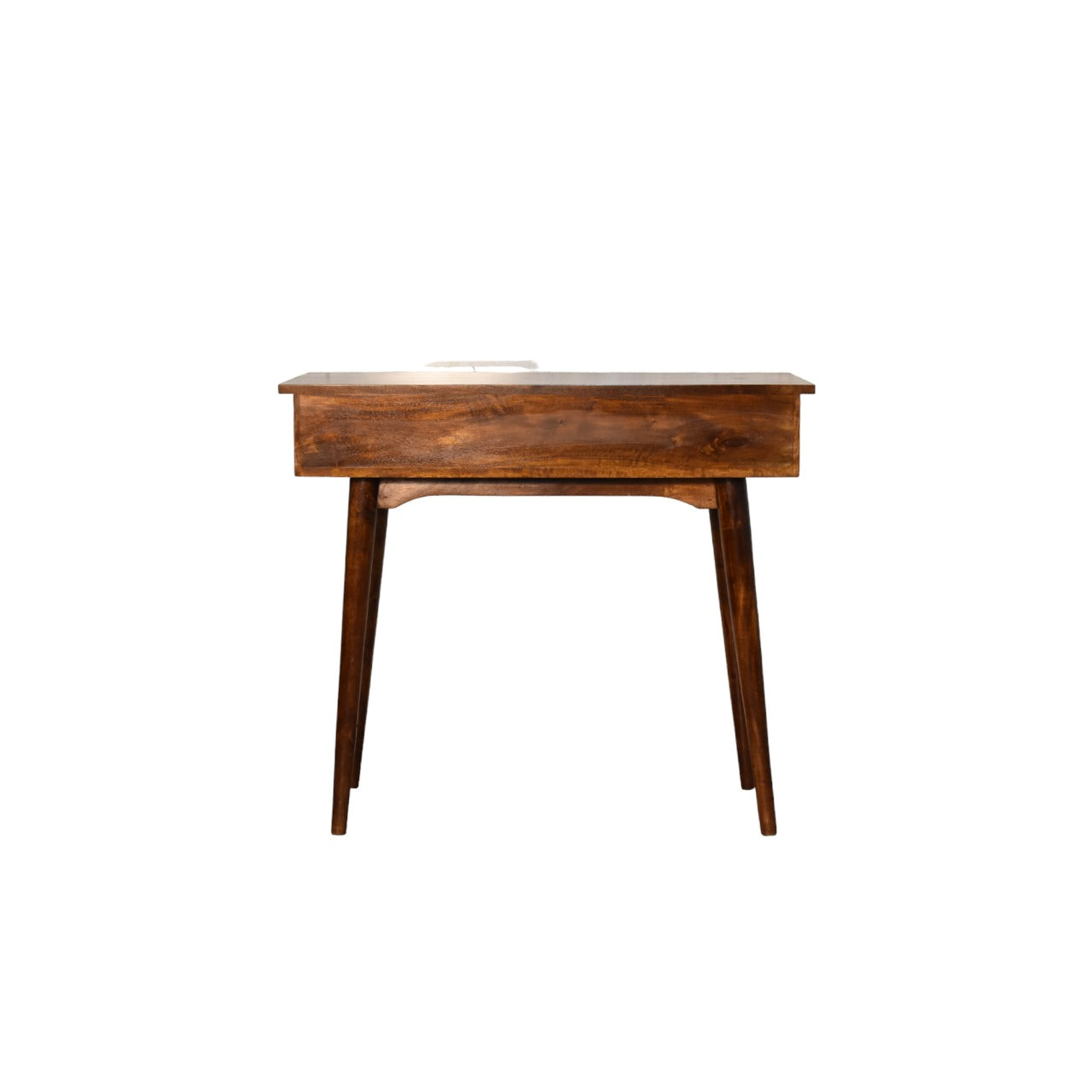 Chestnut Hallway 2-Drawer Console Table - Solid Mango Wood