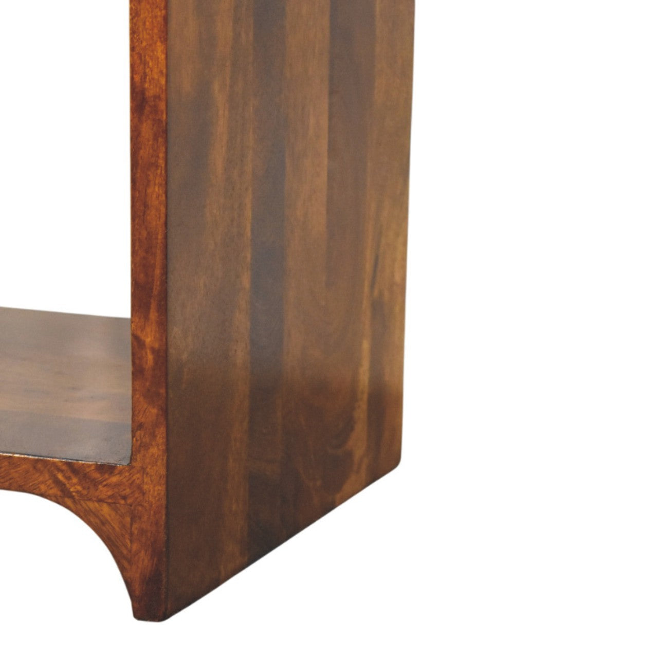 Newton Mini Chestnut Nightstand - Solid Mango Wood with Drawer