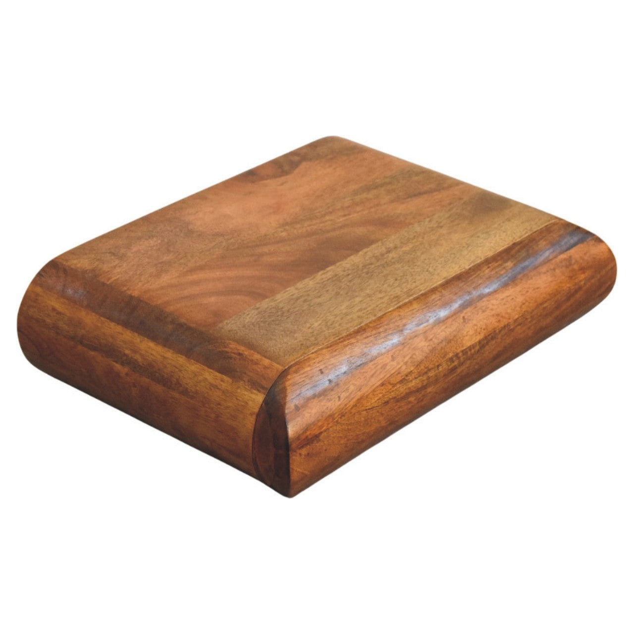 Solis Wall-Mounted Bedside - Amber Oak Solid Mango Wood