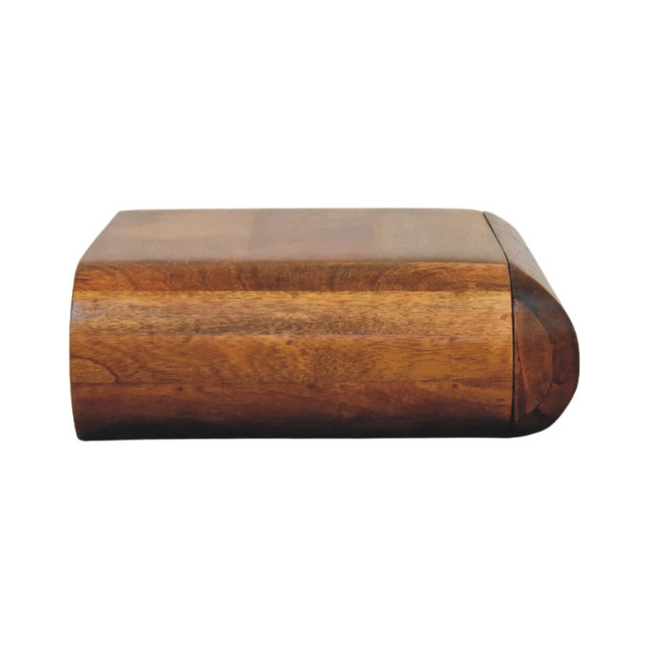 Solis Wall-Mounted Bedside - Amber Oak Solid Mango Wood
