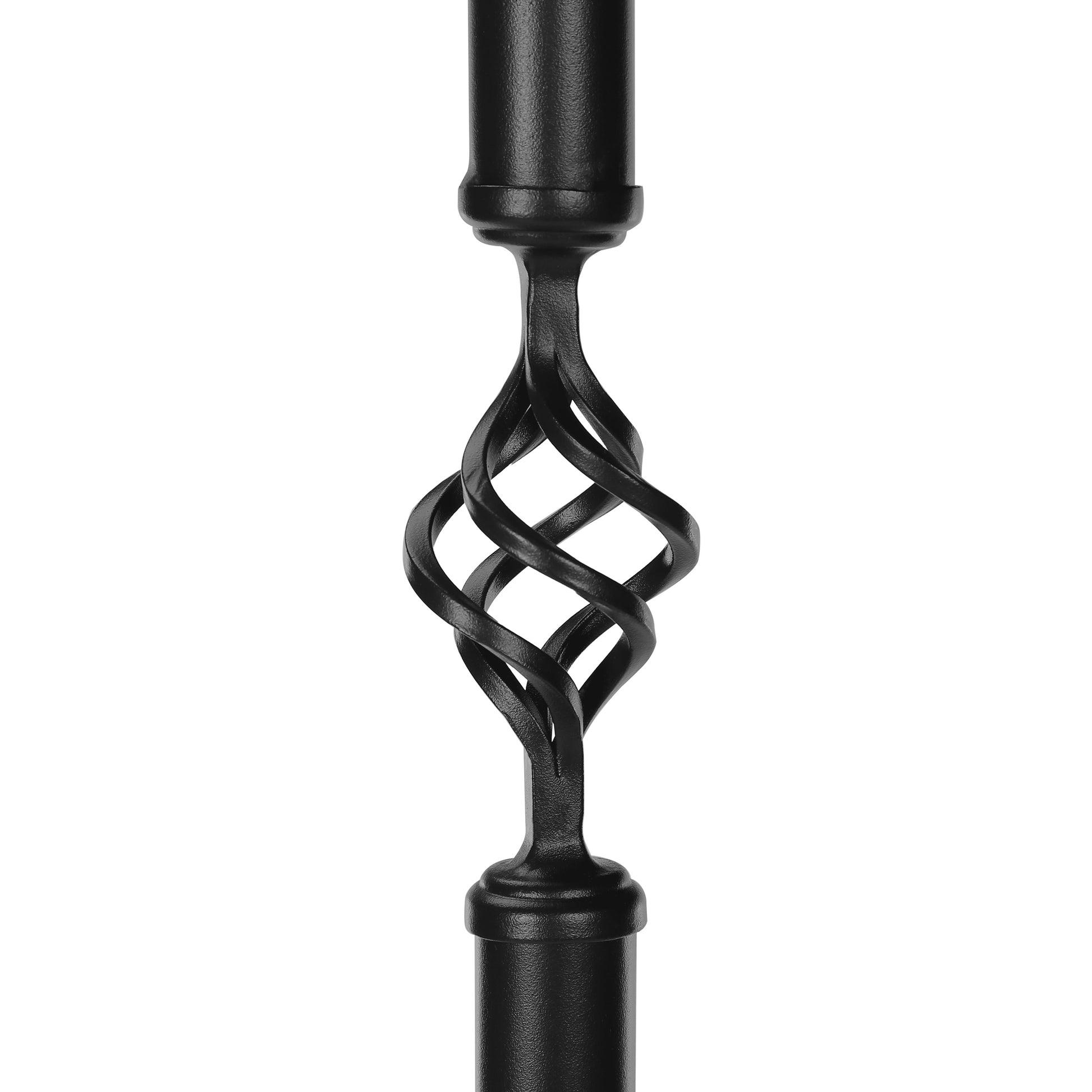 COAT RACK - 74"H / TRADITIONAL HAMMERED BLACK METAL-Coat Rack-DECOROLALA
