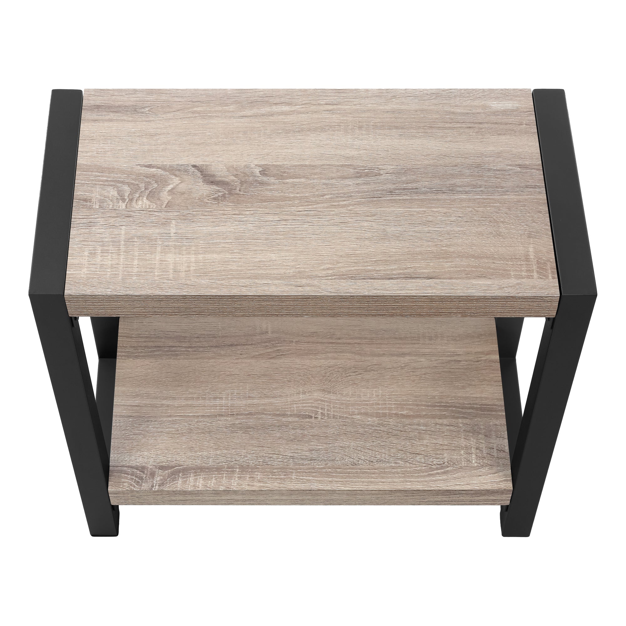Accent Table - 22"H / Black / Black Metal-Accent Table-DECOROLALA