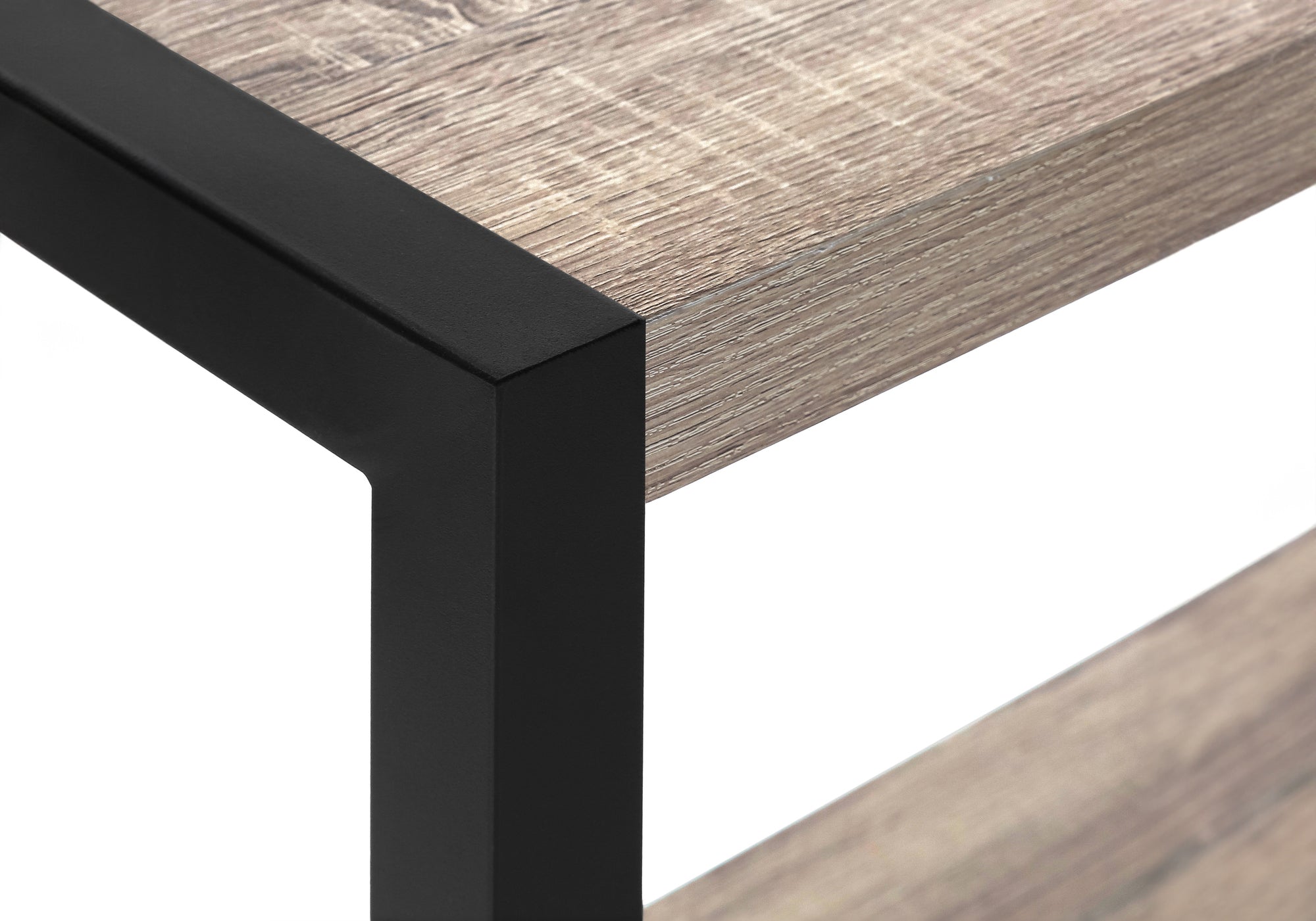 Accent Table - 22"H / Black / Black Metal-Accent Table-DECOROLALA