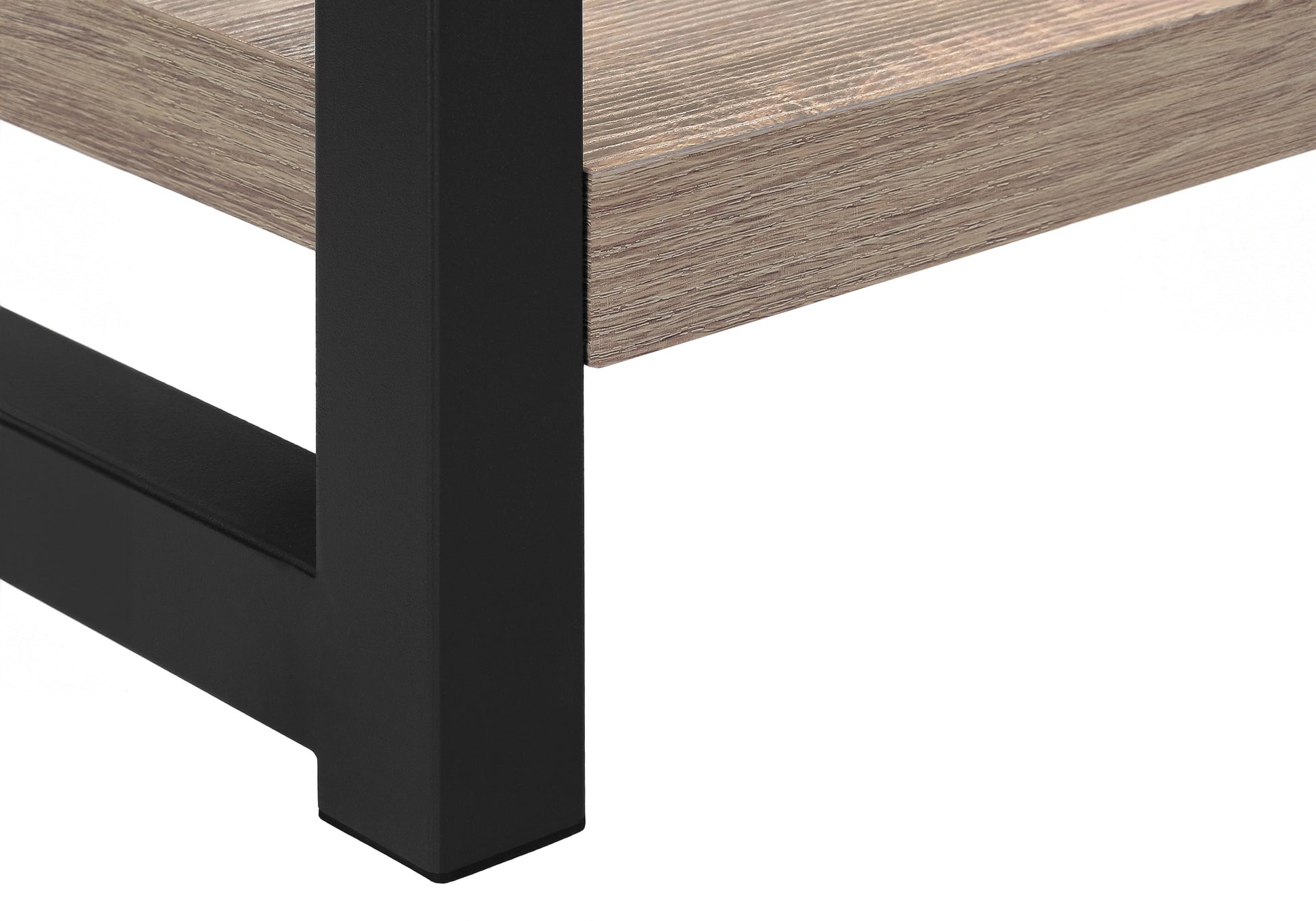 Accent Table - 22"H / Black / Black Metal-Accent Table-DECOROLALA