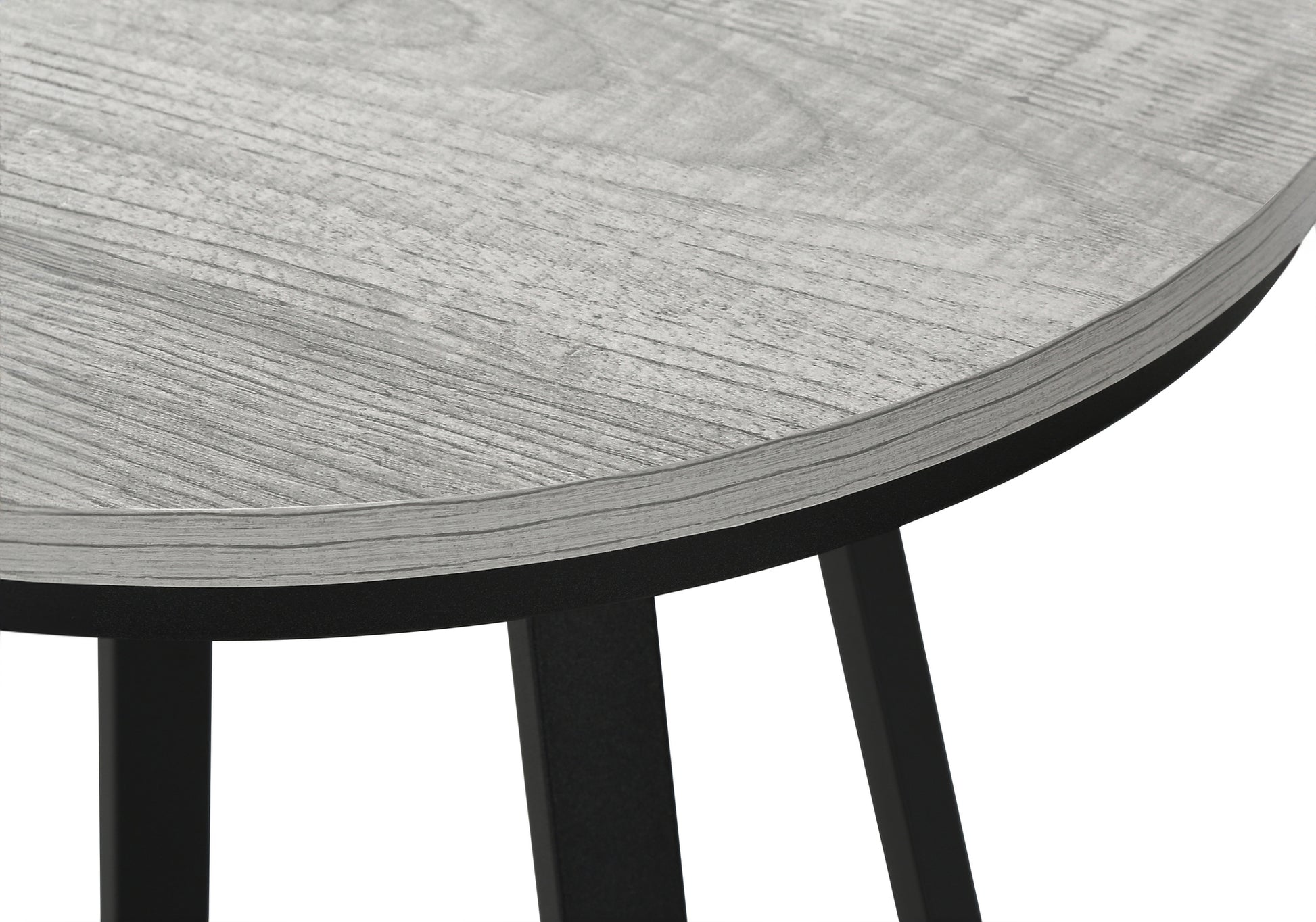 Accent Table - 22"H / Black / Black Metal-Accent Table-DECOROLALA