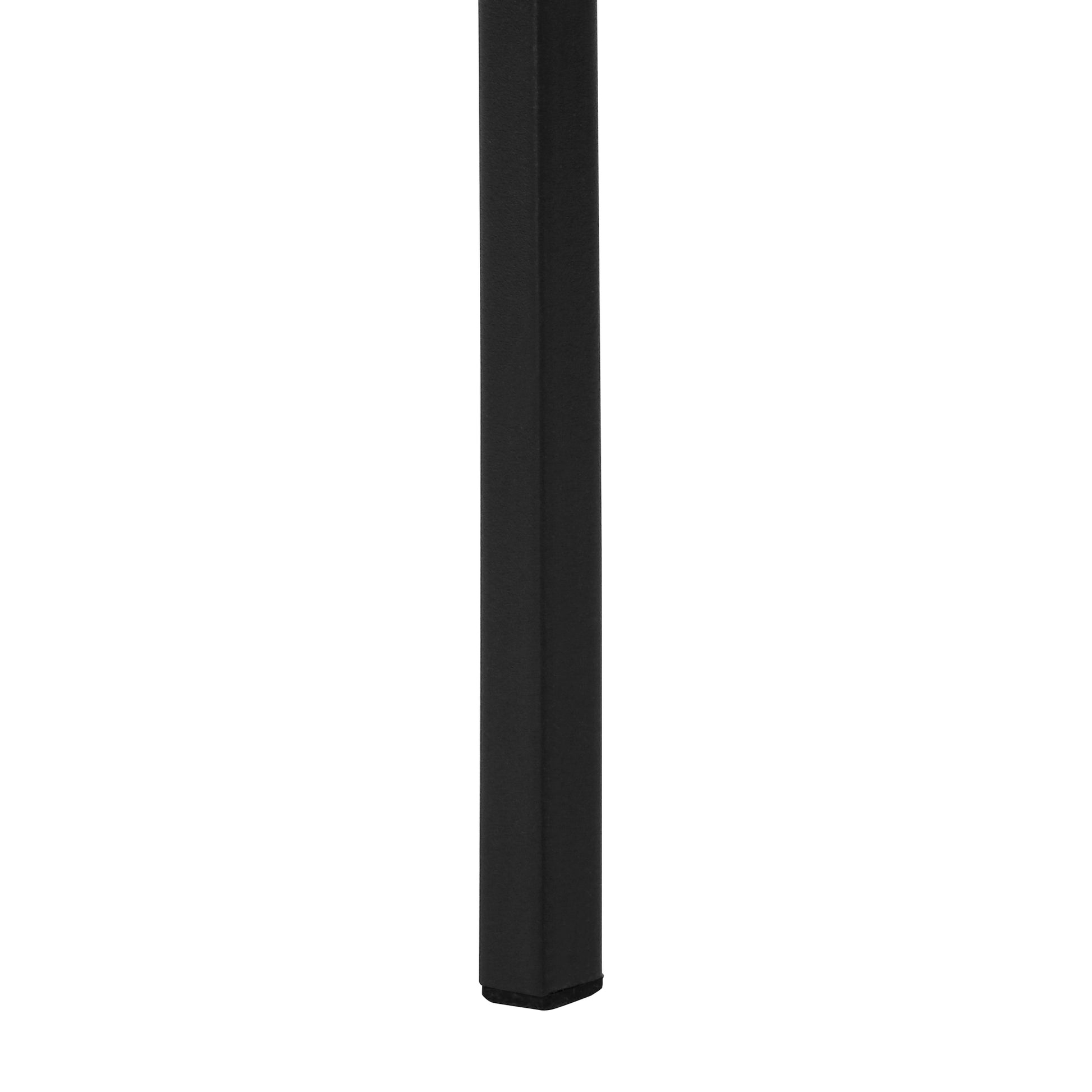 Bookcase - 72"H Ladder Grey / Black Metal-Bookshelf-DECOROLALA