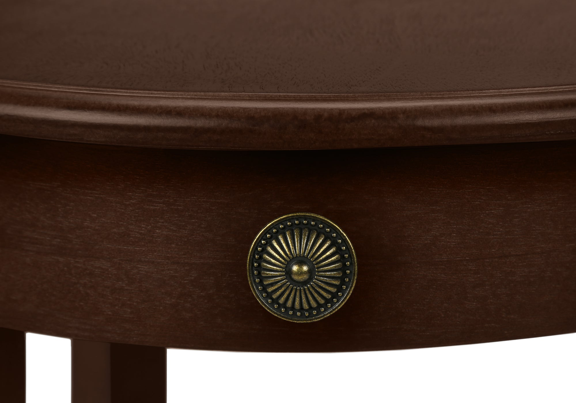 ACCENT TABLE - 23"H / ESPRESSO VENEER END TABLE-Accent Table-DECOROLALA