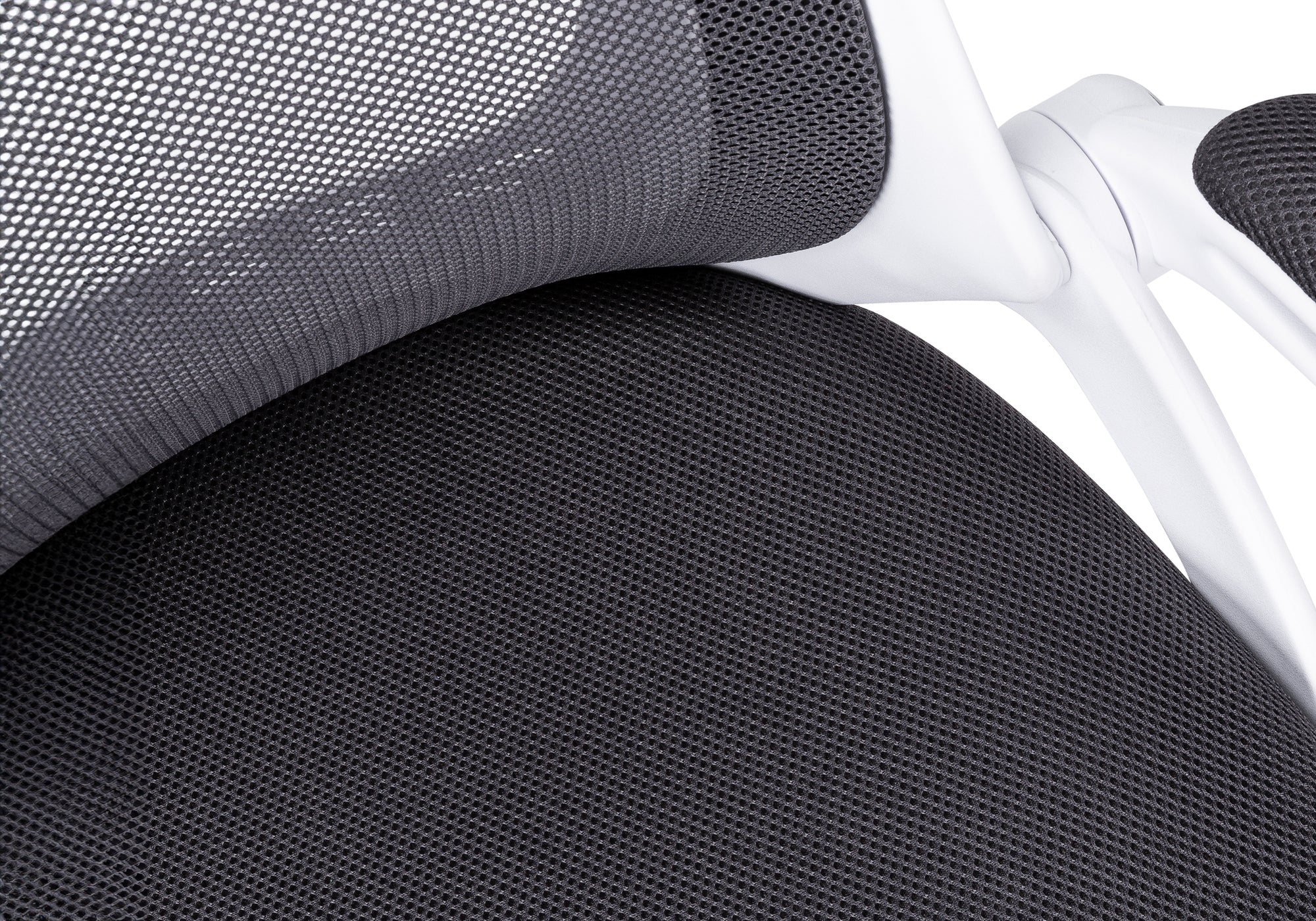 Office Chair - Black Mesh / Chrome High-Back Executive-Computer Desk-DECOROLALA