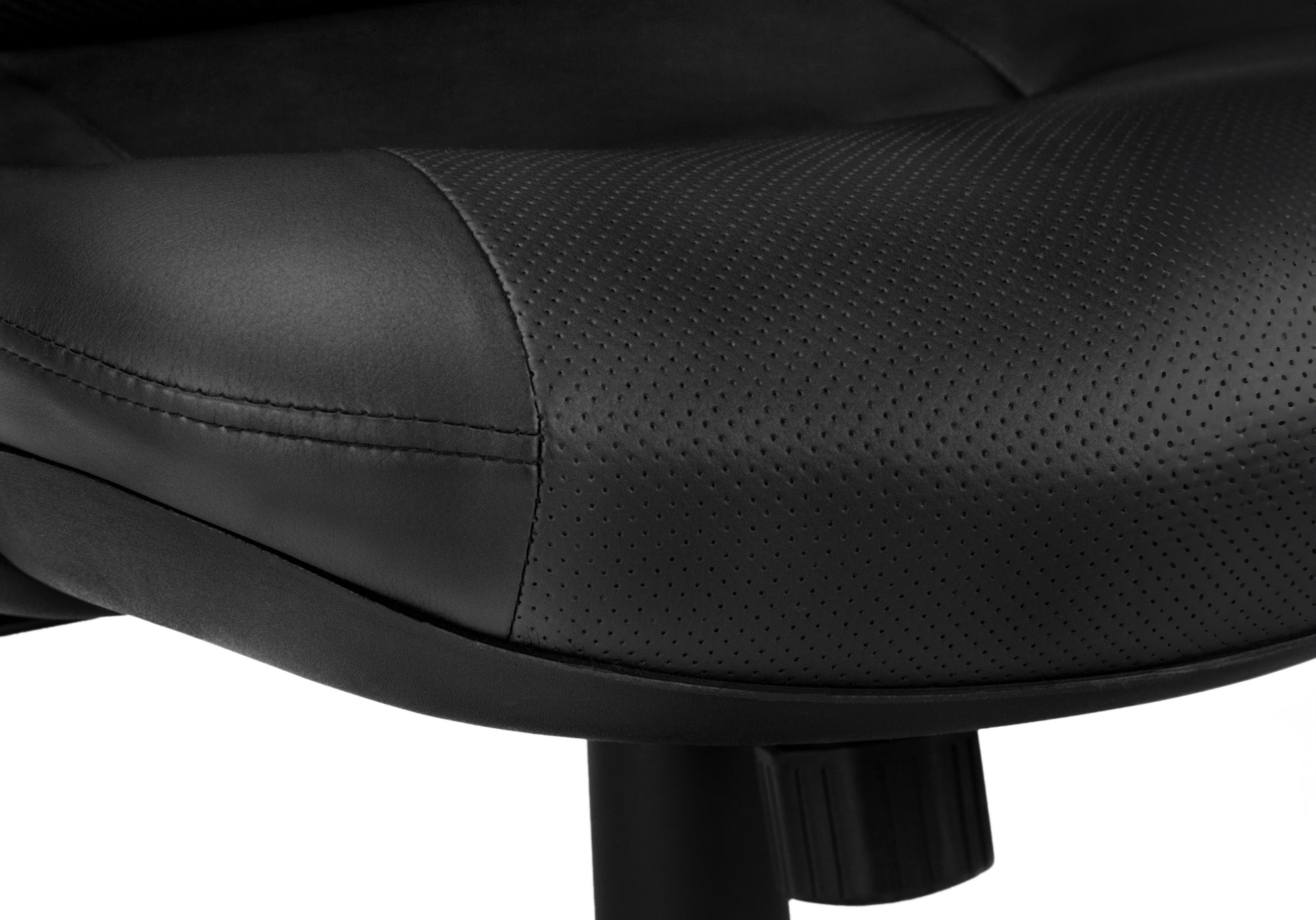 Office Chair - Black Mesh / Chrome High-Back Executive-Computer Desk-DECOROLALA