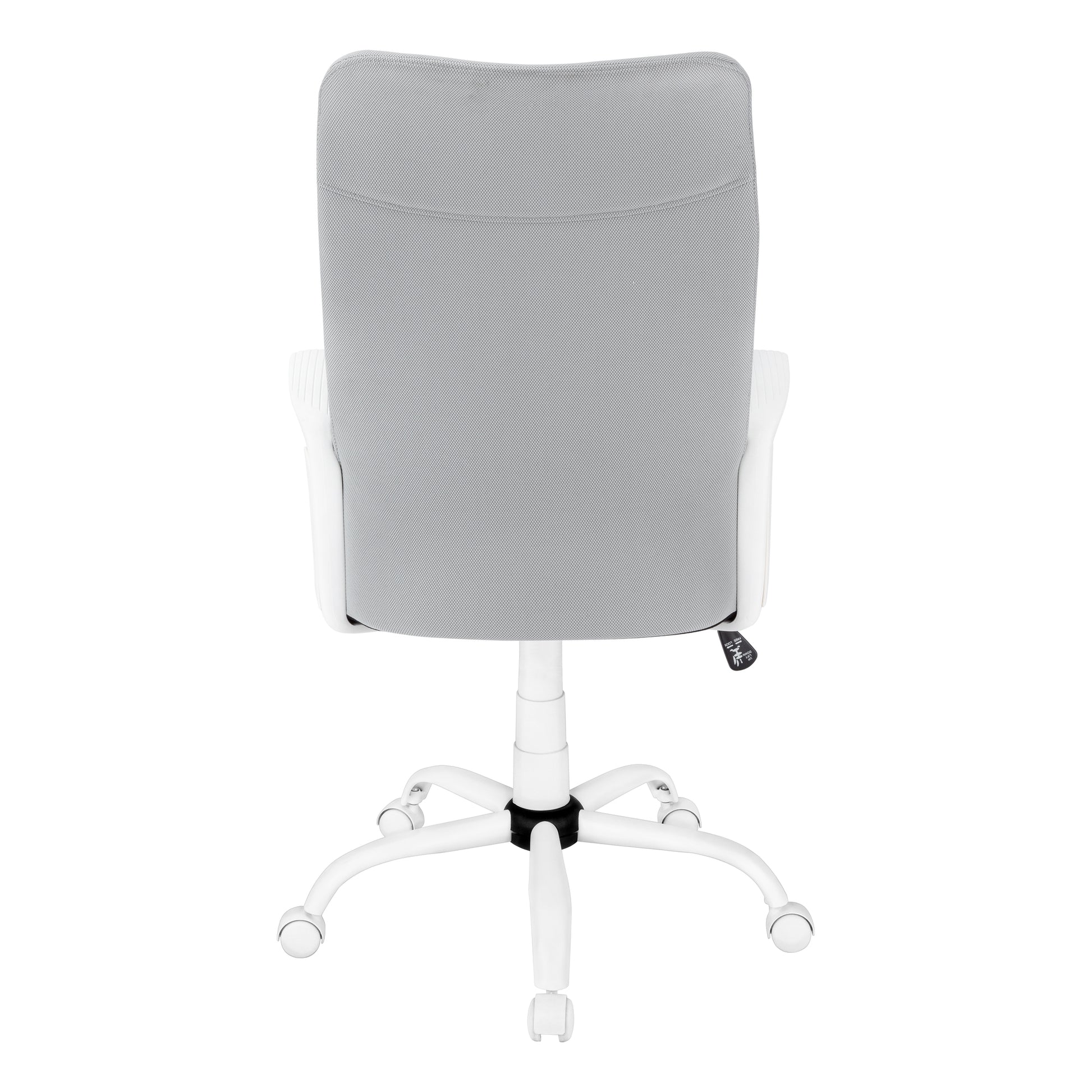 Office Chair - Black / Black Fabric / Multi Position-Office Chair-DECOROLALA
