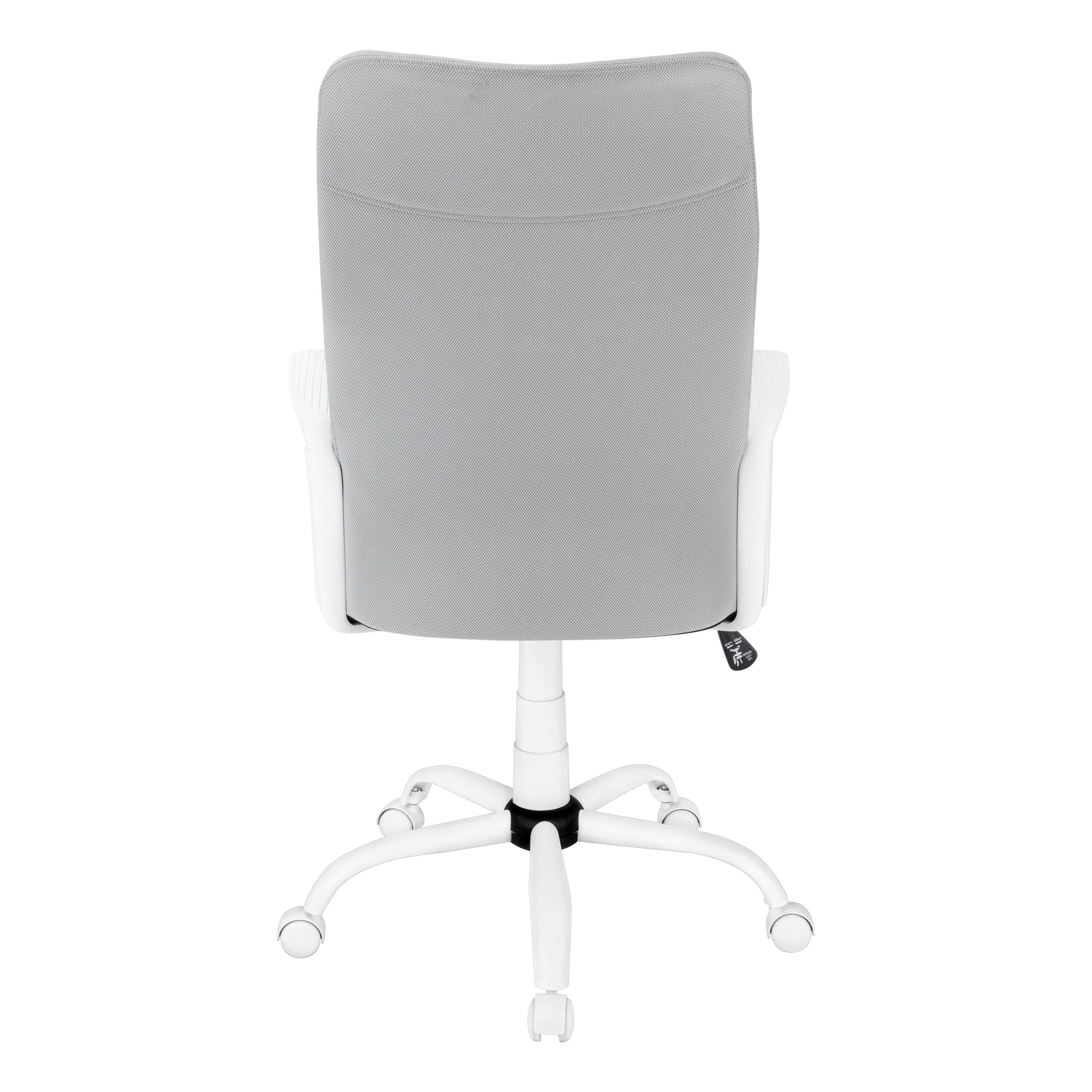 Office Chair - Black / Black Fabric / Multi Position-Office Chair-DECOROLALA