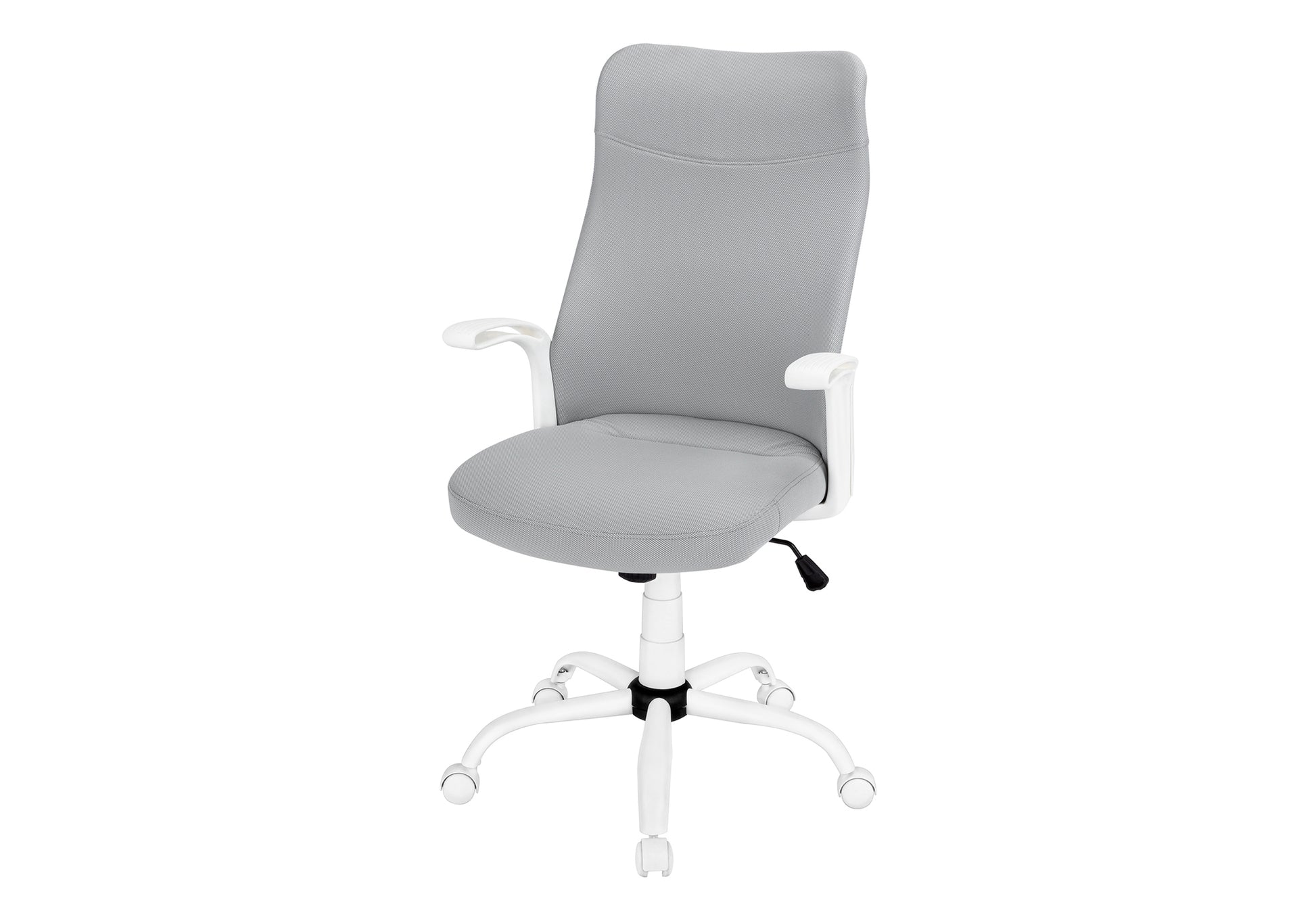 Office Chair - Black / Black Fabric / Multi Position-Office Chair-DECOROLALA