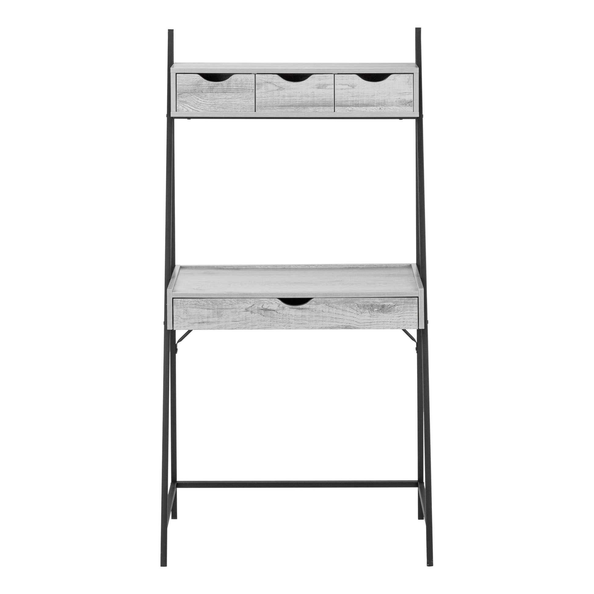 Computer Desk - 32"L / Black / Black Metal-Office Chair-DECOROLALA