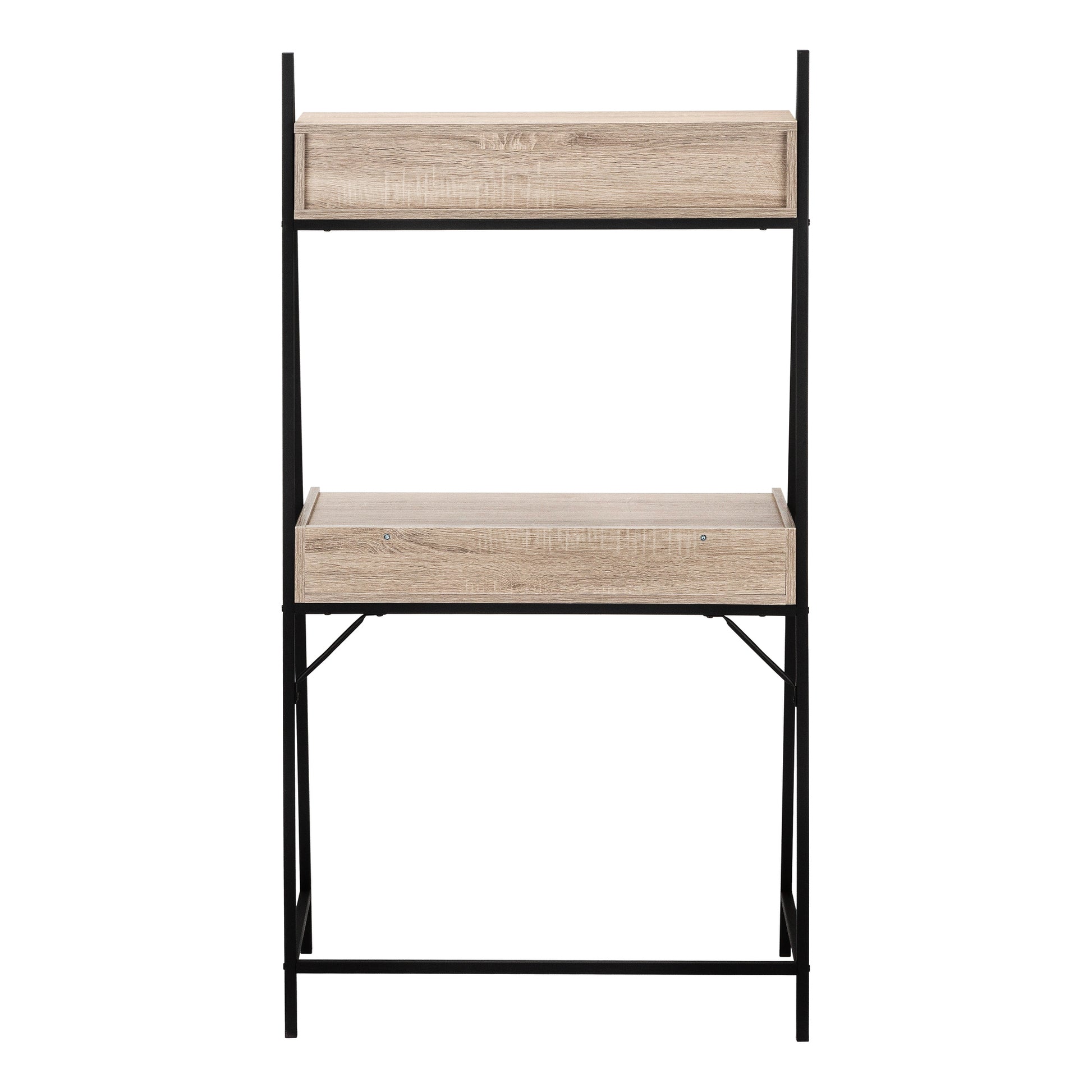 Computer Desk - 32"L / Black / Black Metal-Office Chair-DECOROLALA