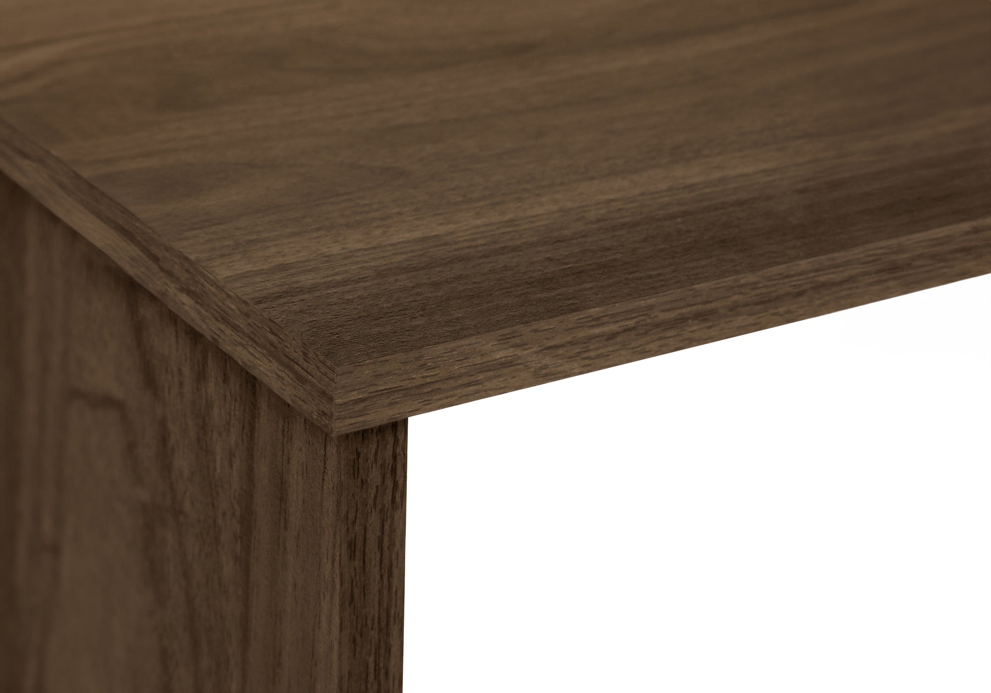Computer Desk - 46"L / Industrial Grey / Storage Cabinet-Bookshelf-DECOROLALA