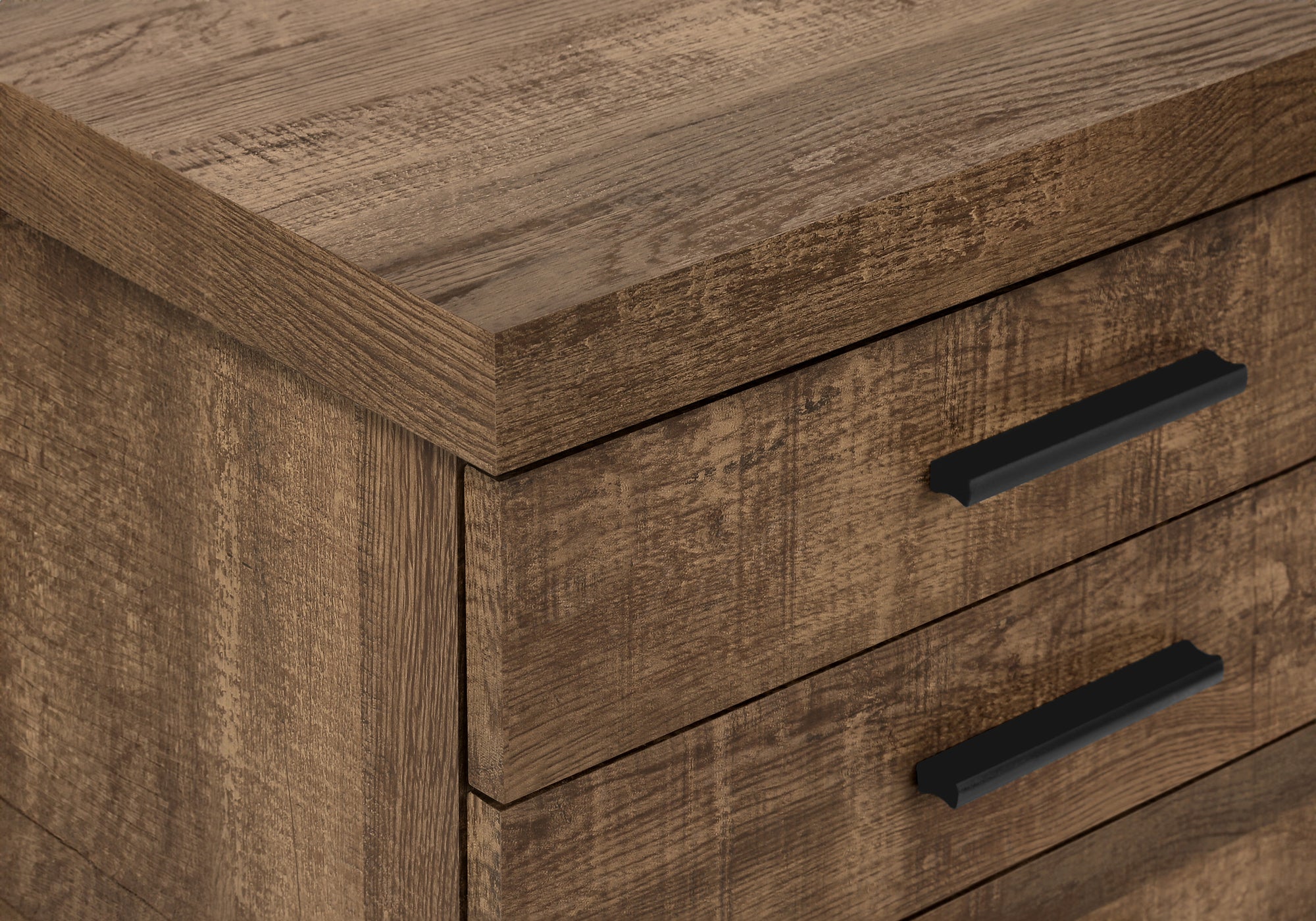 Filing Cabinet - 3 Drawer / White On Castors-Computer Desk-DECOROLALA