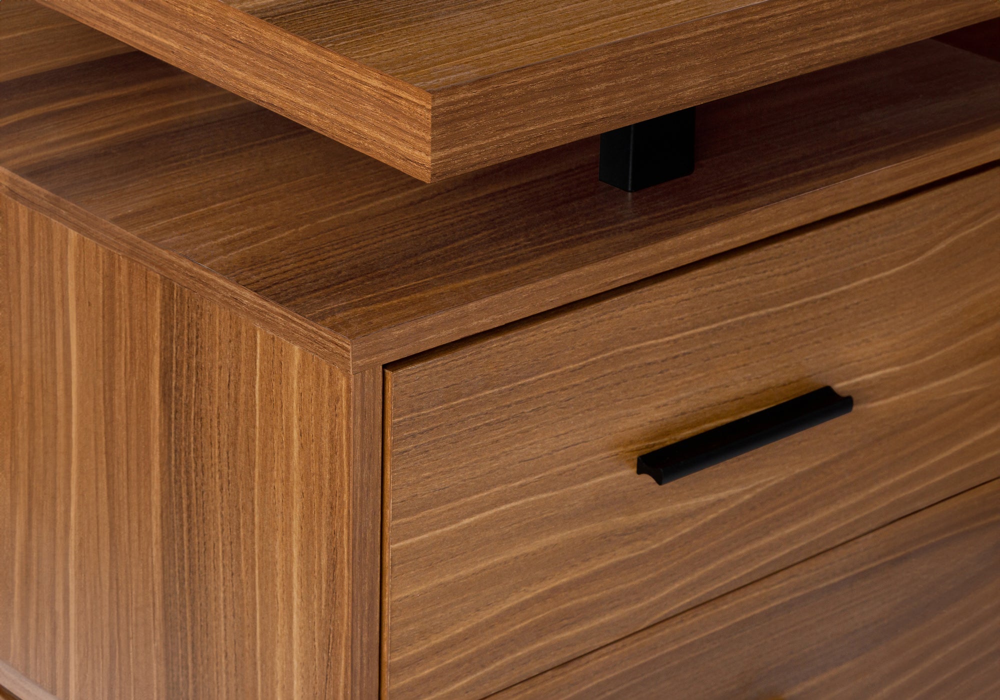 Computer Desk - 70"L / Dark Taupe Left Or Right Facing-Computer Desk-DECOROLALA