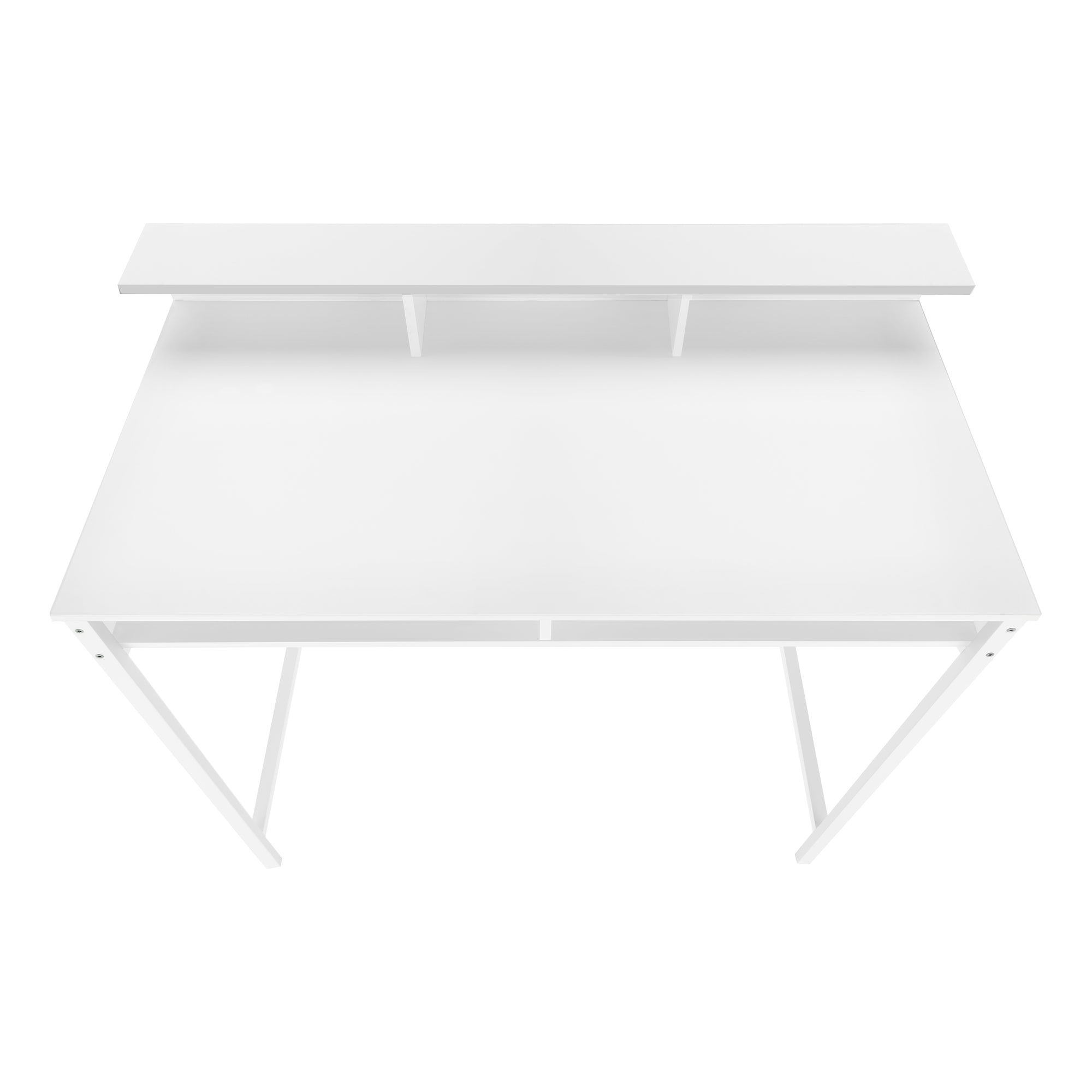 Computer Desk - 48"L / Black / Black Standing Height-Computer Desk-DECOROLALA