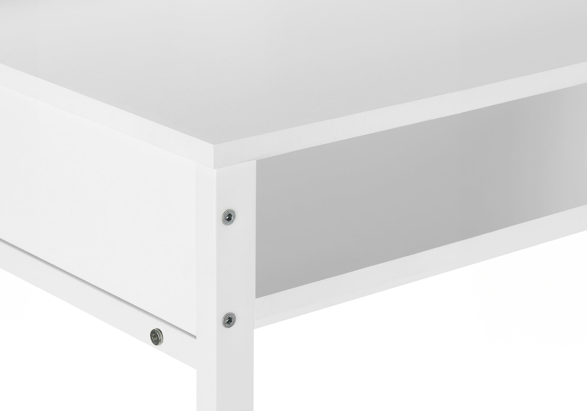 Computer Desk - 48"L / Black / Black Standing Height-Computer Desk-DECOROLALA