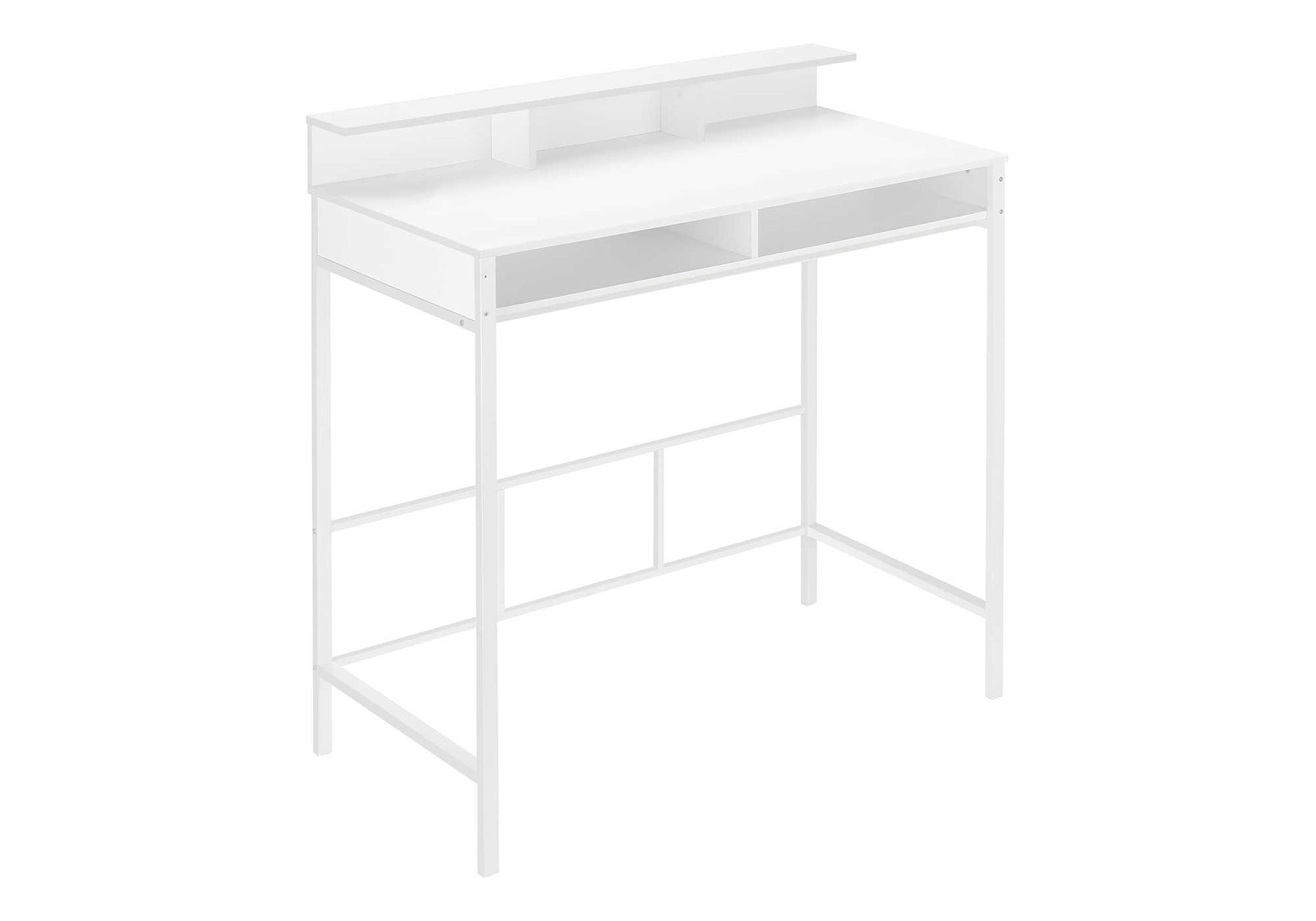 Computer Desk - 48"L / Black / Black Standing Height-Computer Desk-DECOROLALA