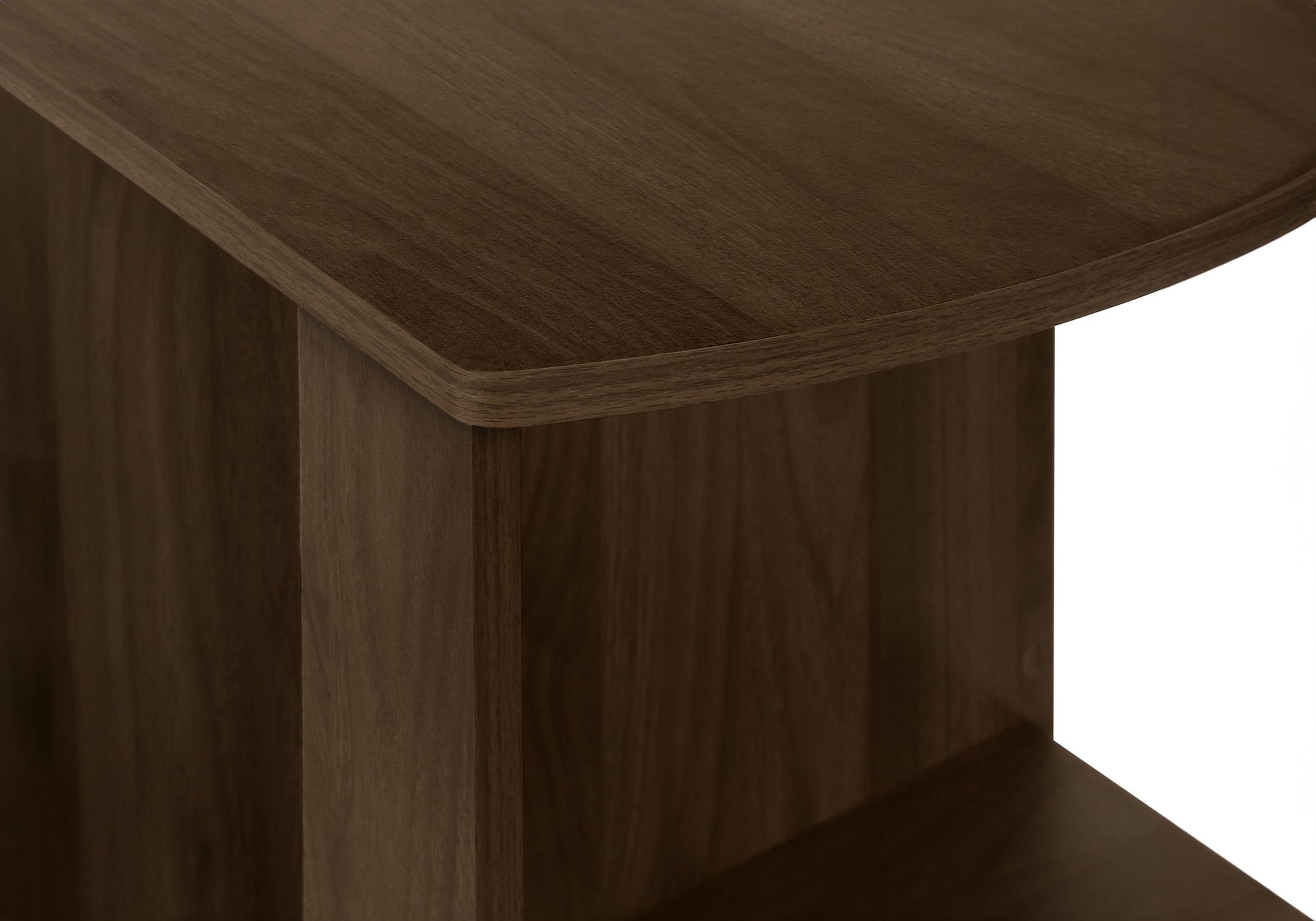 Computer Desk - Industrial Grey L-Shaped Corner/2 Shelves-Computer Desk-DECOROLALA