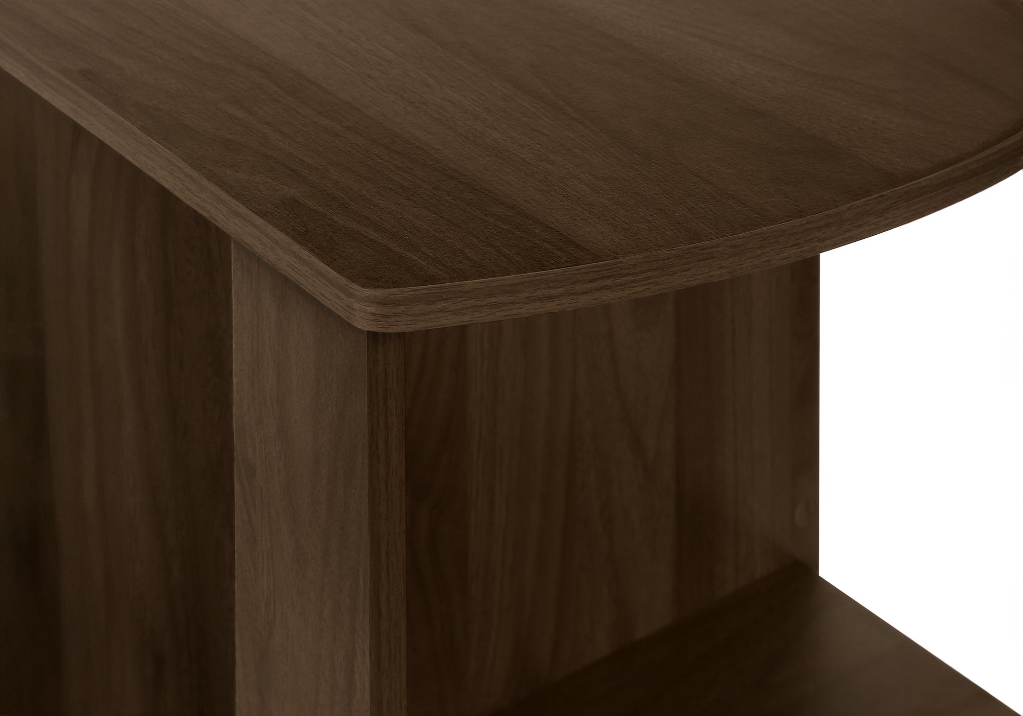 Computer Desk - Industrial Grey L-Shaped Corner/2 Shelves-Computer Desk-DECOROLALA