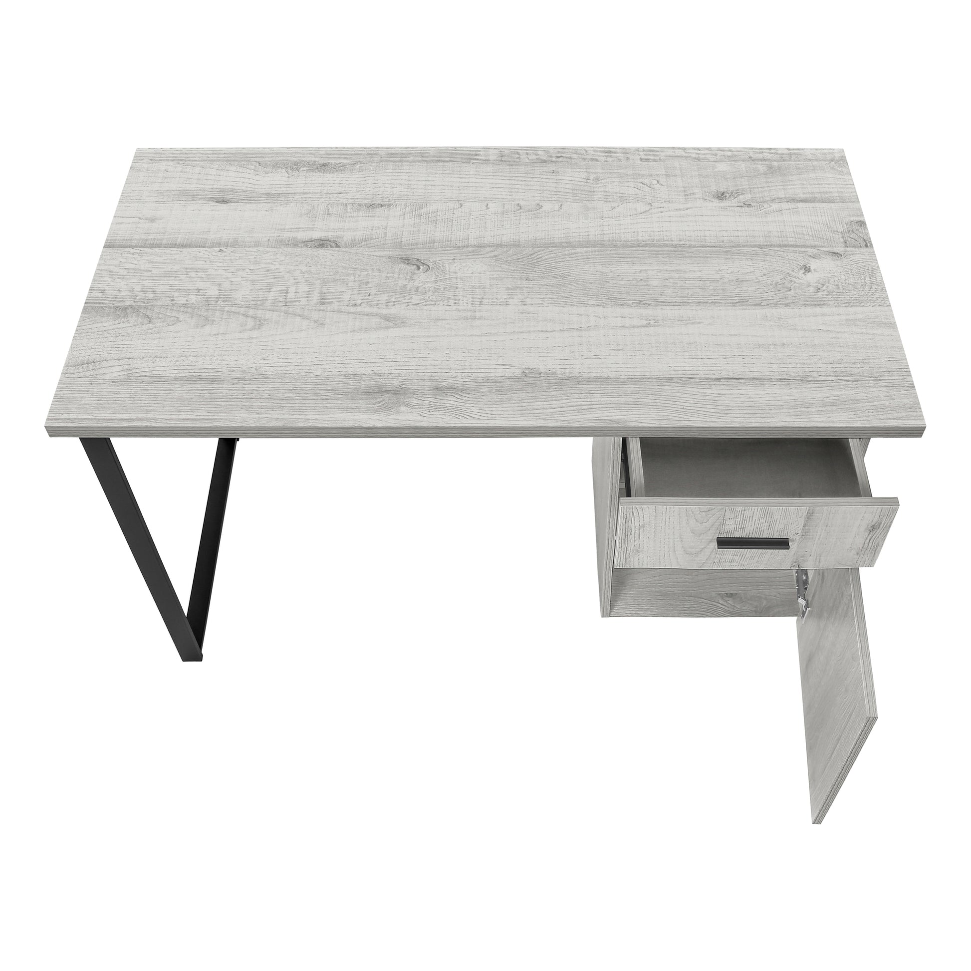 Computer Desk - 48"L / White Left Or Right Facing-Computer Desk-DECOROLALA