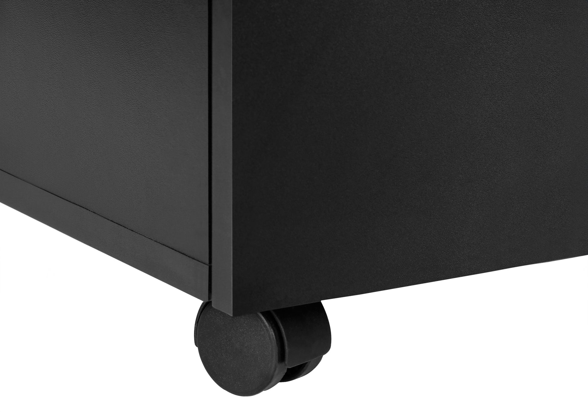 Filing Cabinet - 3 Drawer / White On Castors-Filing Cabinet-DECOROLALA