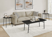 3-Piece Modern Table Set - Coffee and 2 End Tables, Wood-Look