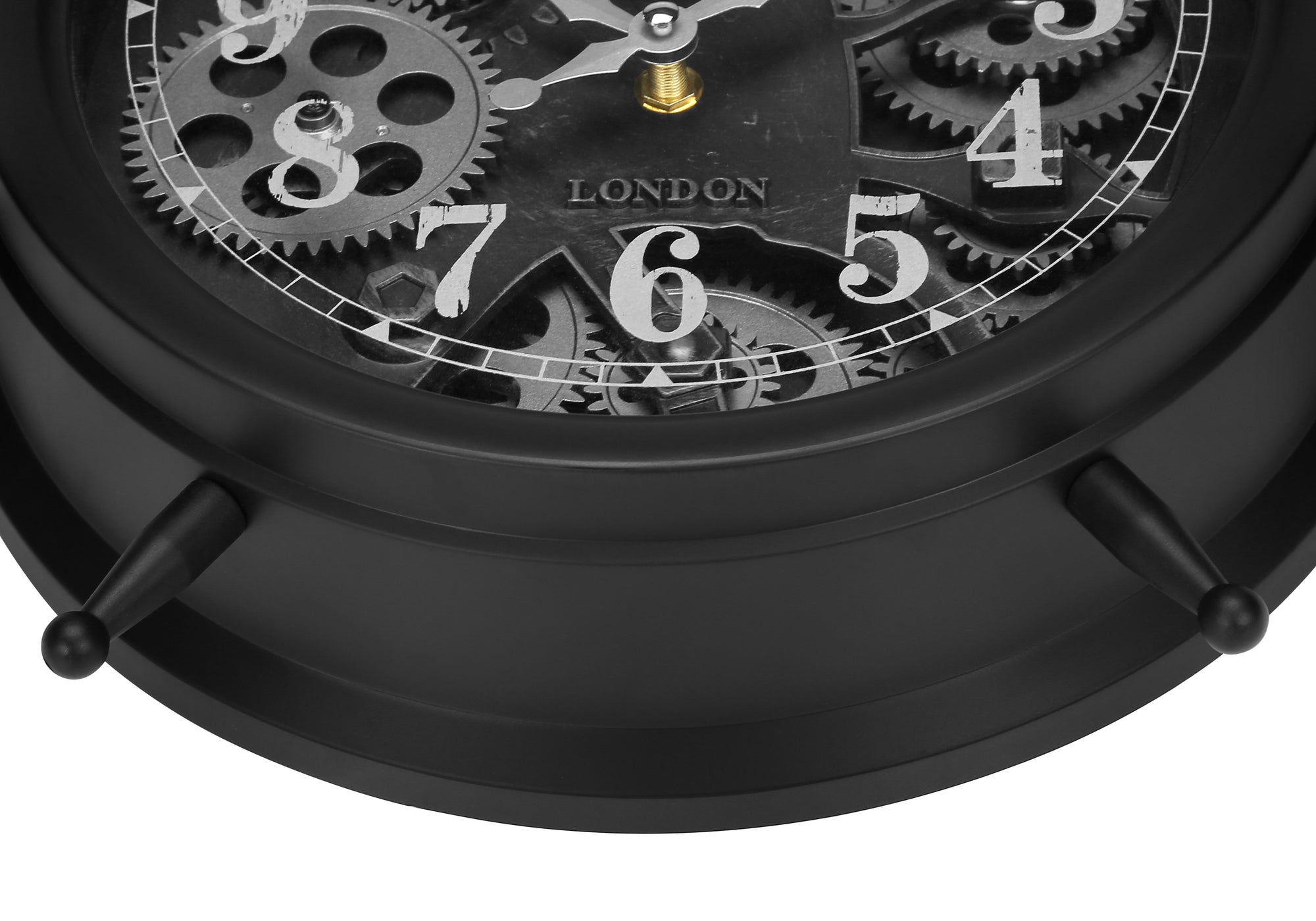Clocks - Tabletop Gear Mechanism / Dark Brown-Clocks-DECOROLALA