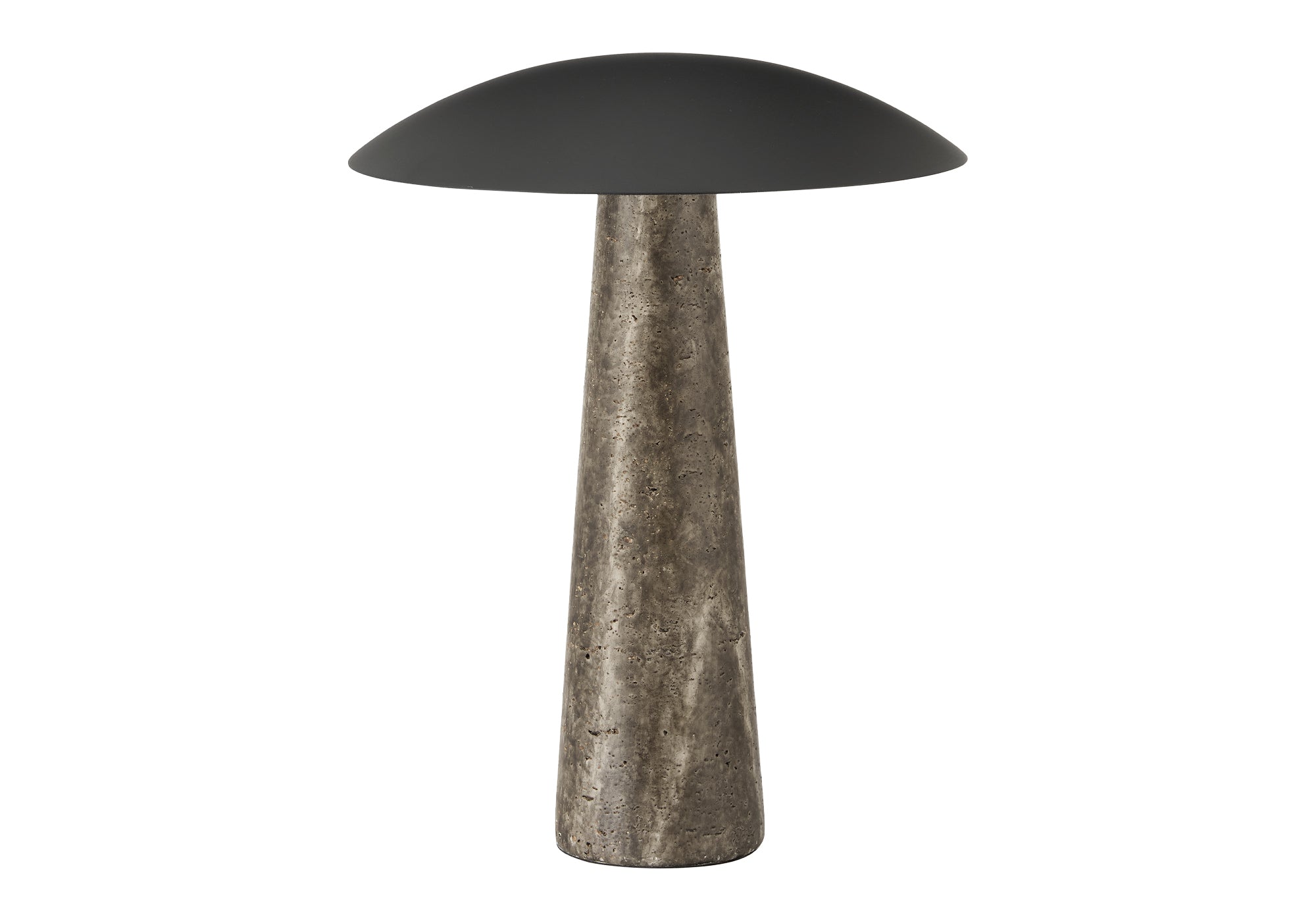 15" LED Table Lamp - Resin Base and Metal Dome Shade