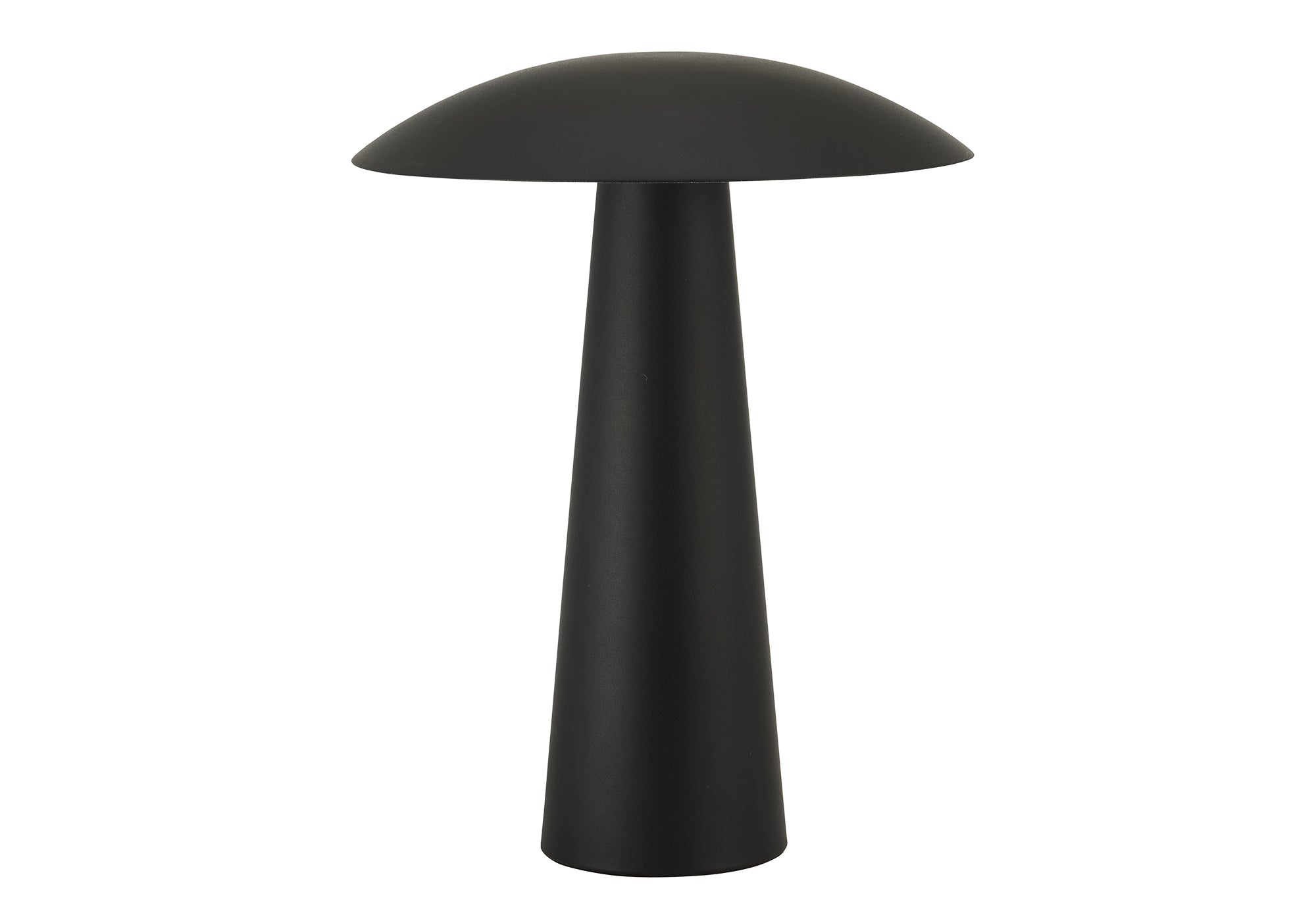 Contemporary Metal LED Table Lamp - 15"H Dome Shade