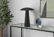 Contemporary Metal LED Table Lamp - 15"H Dome Shade