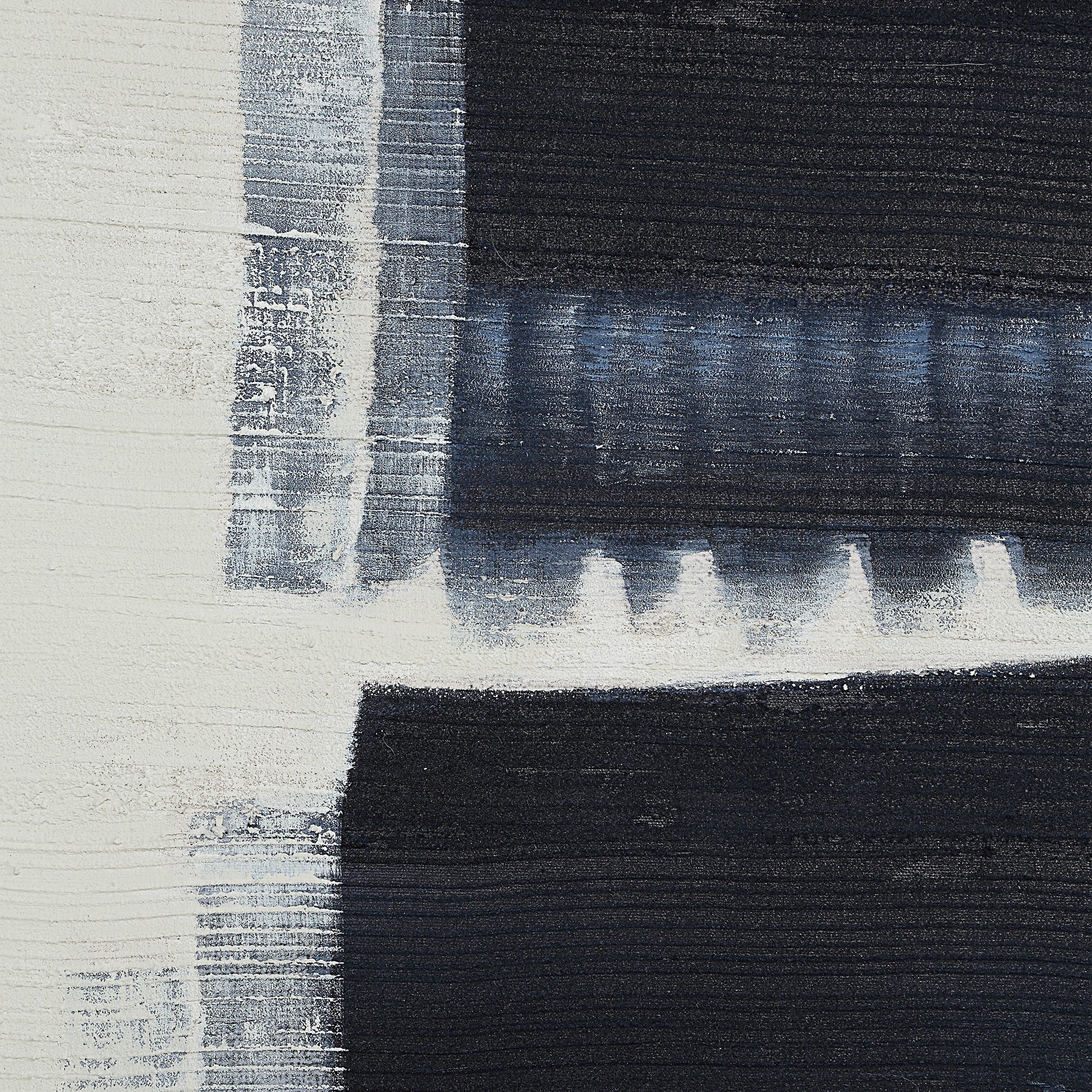 Ibiza 62" H x 44" W Canvas Art, Blue-Canvas Art-DECOROLALA