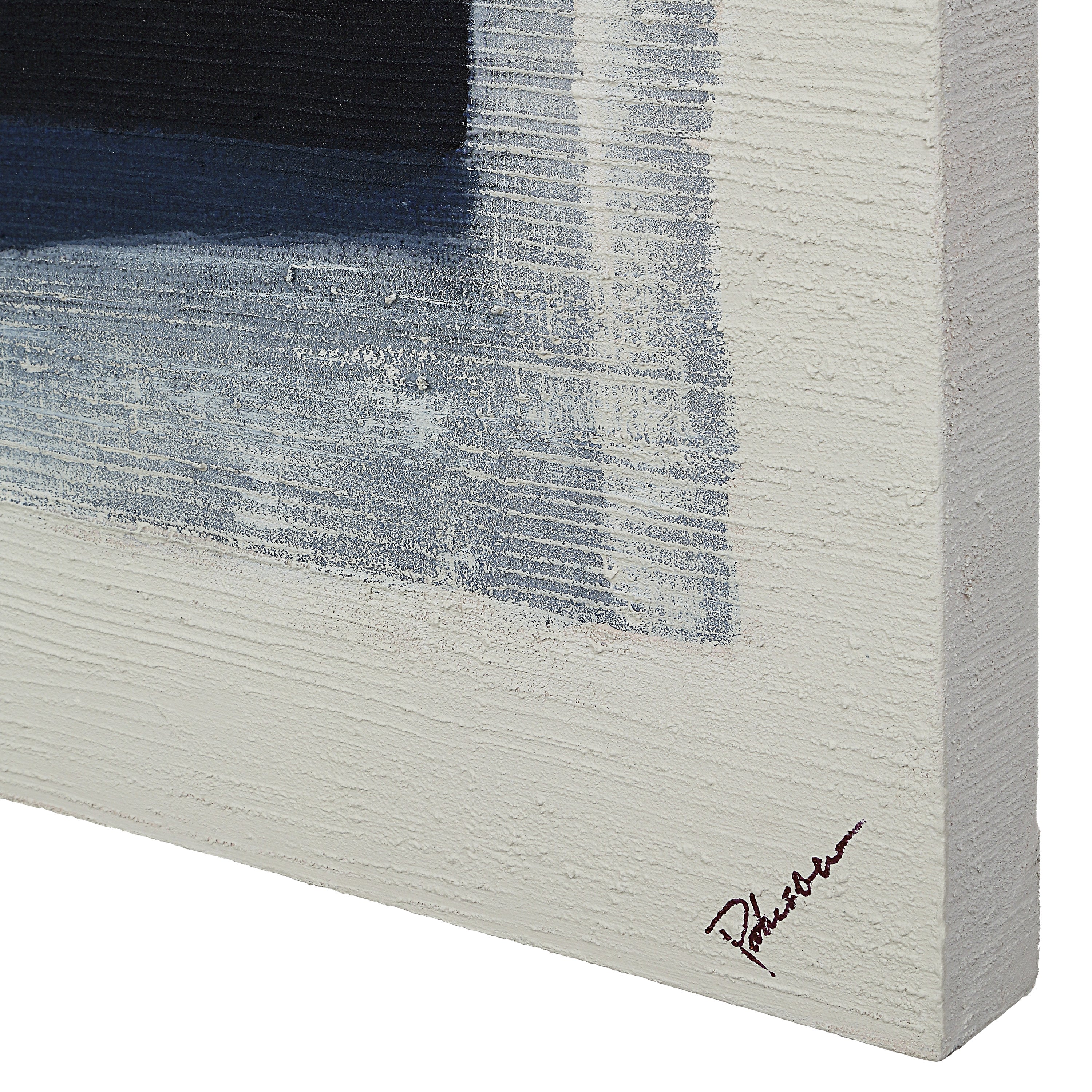 Ibiza 62" H x 44" W Canvas Art, Blue-Canvas Art-DECOROLALA