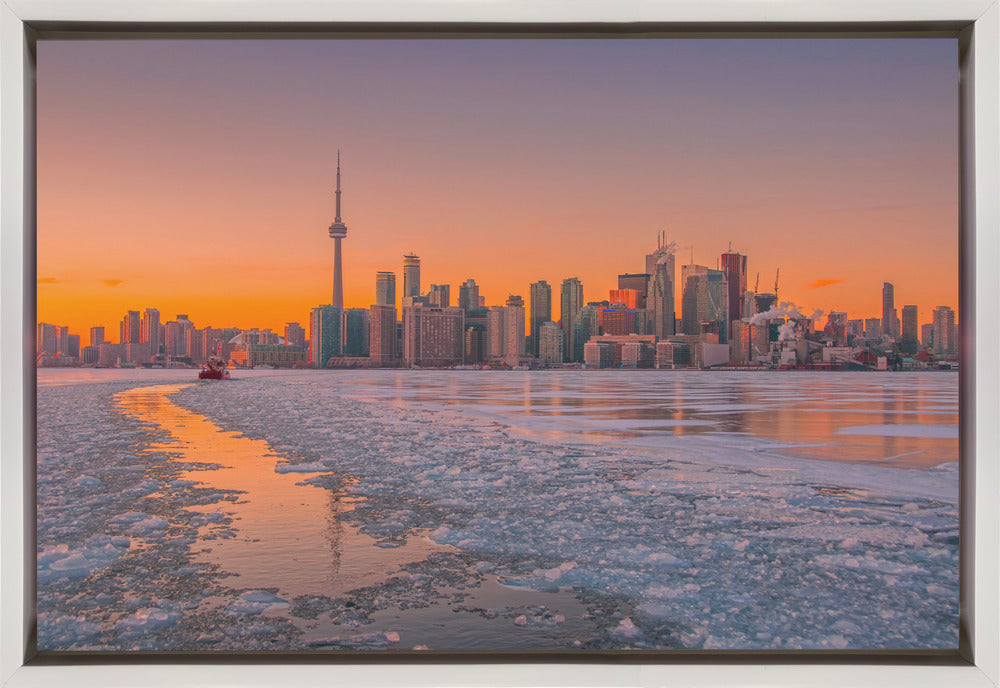 Ice Passage by Jay Zhu Toronto Canvas Print-canvas-DECOROLALA