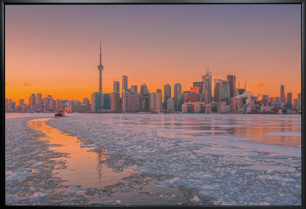 Ice Passage by Jay Zhu Toronto Canvas Print-canvas-DECOROLALA