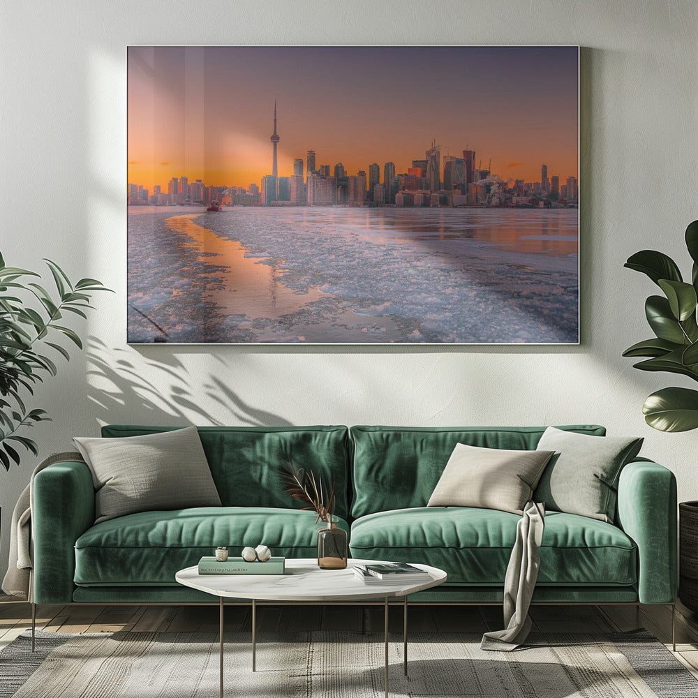 Ice Passage by Jay Zhu Toronto Canvas Print-canvas-DECOROLALA