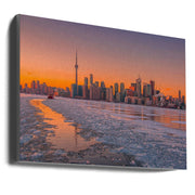Ice Passage by Jay Zhu Toronto Canvas Print-canvas-DECOROLALA