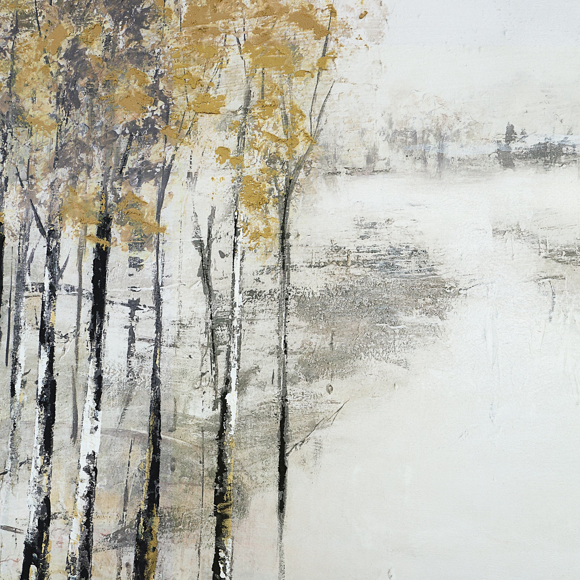 Illia 60" H x 40" W Canvas Art, Beige-Canvas Art-DECOROLALA