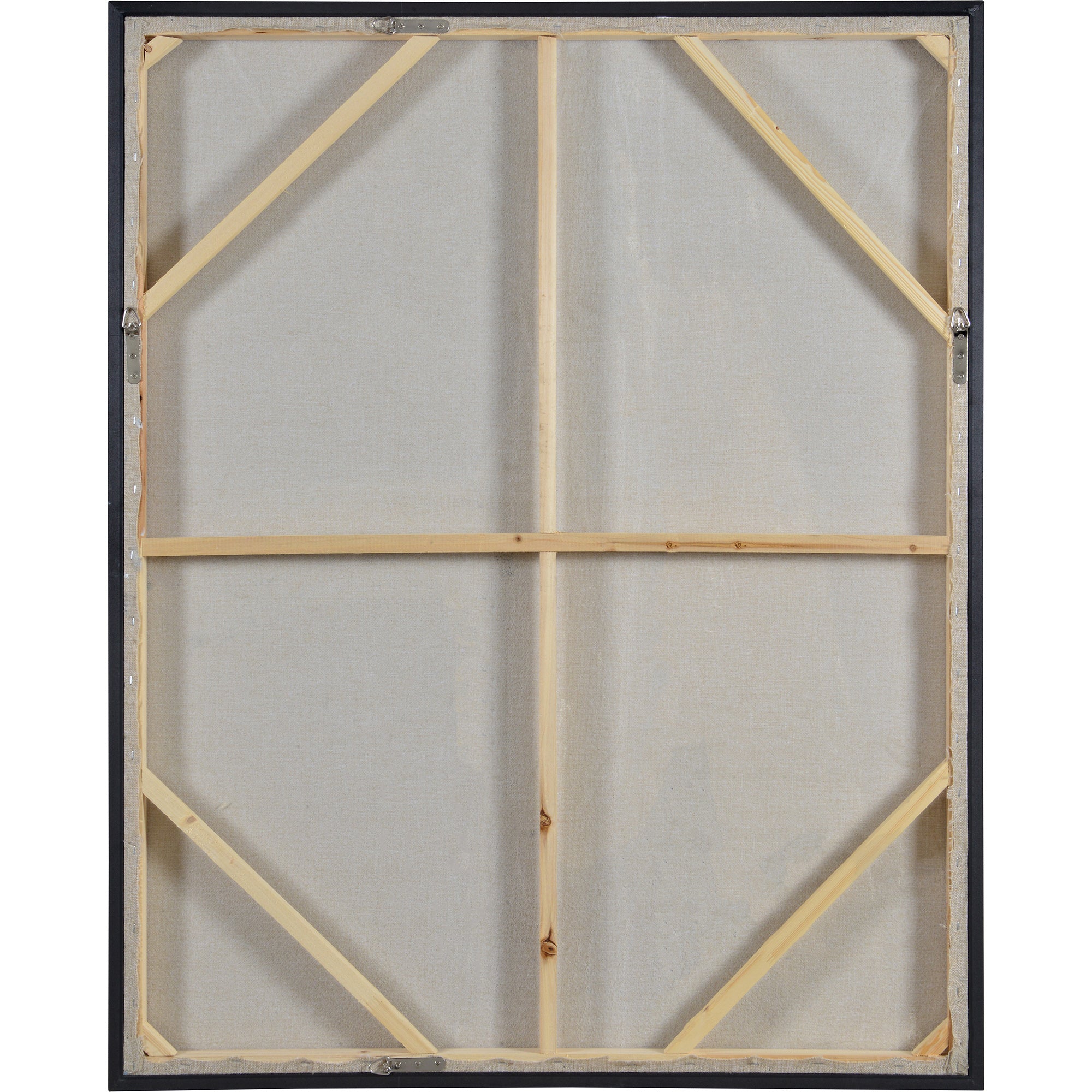 Ilya 40" Wide Canvas Art, Black-Canvas Art-DECOROLALA