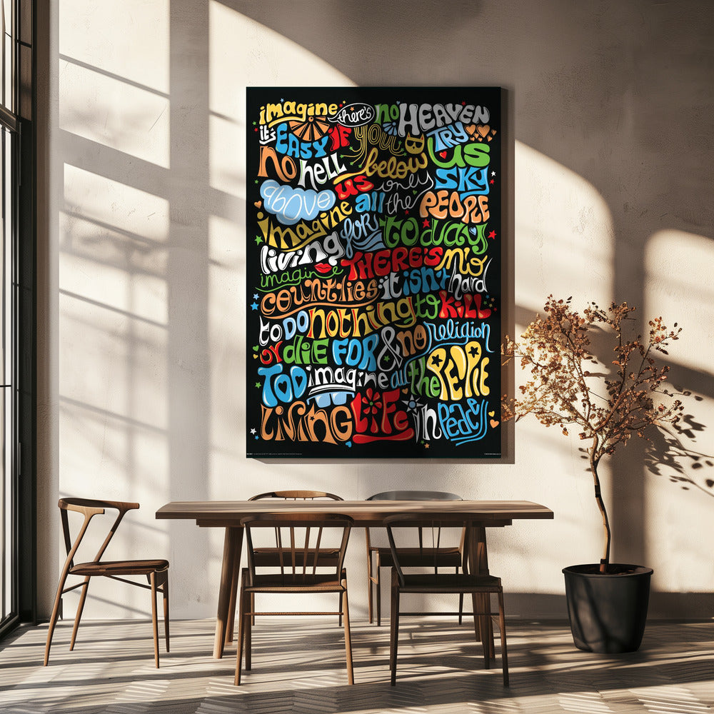 Imagine Canvas Print-Canvas Print-DECOROLALA