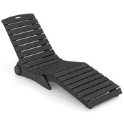 In-Pool Lounge Chair with Weighted Anti-Floating Design 450 LBS for Baja Shelf-Dark Gray-Outdoor Chaise Lounges-DECOROLALA